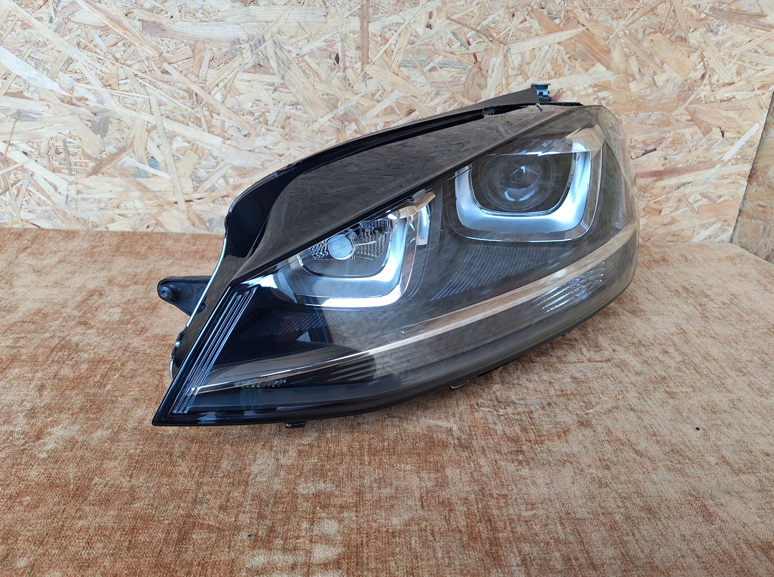 VW GOLF 7 VII 5G1 FAROL ESQUERDO BI-XENON FIXO 5G1941031 image 2