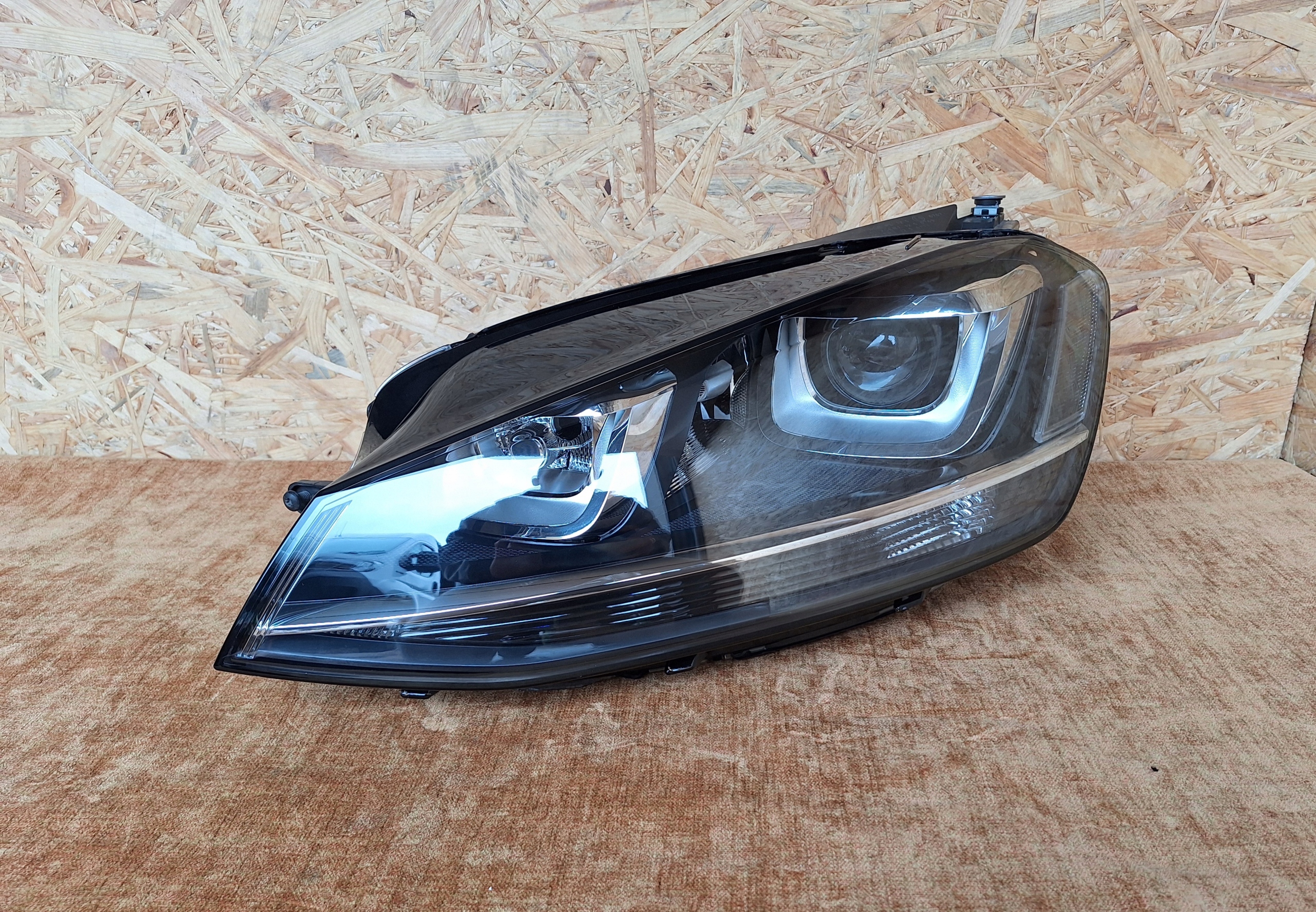VW GOLF 7 VII 5G1 FAROL ESQUERDO BI-XENON FIXO 5G1941031 image 3