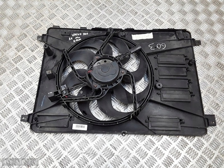 2011 Volvo S60 Radiateurventilator met diffusor 2400td p31293778 6g918c607