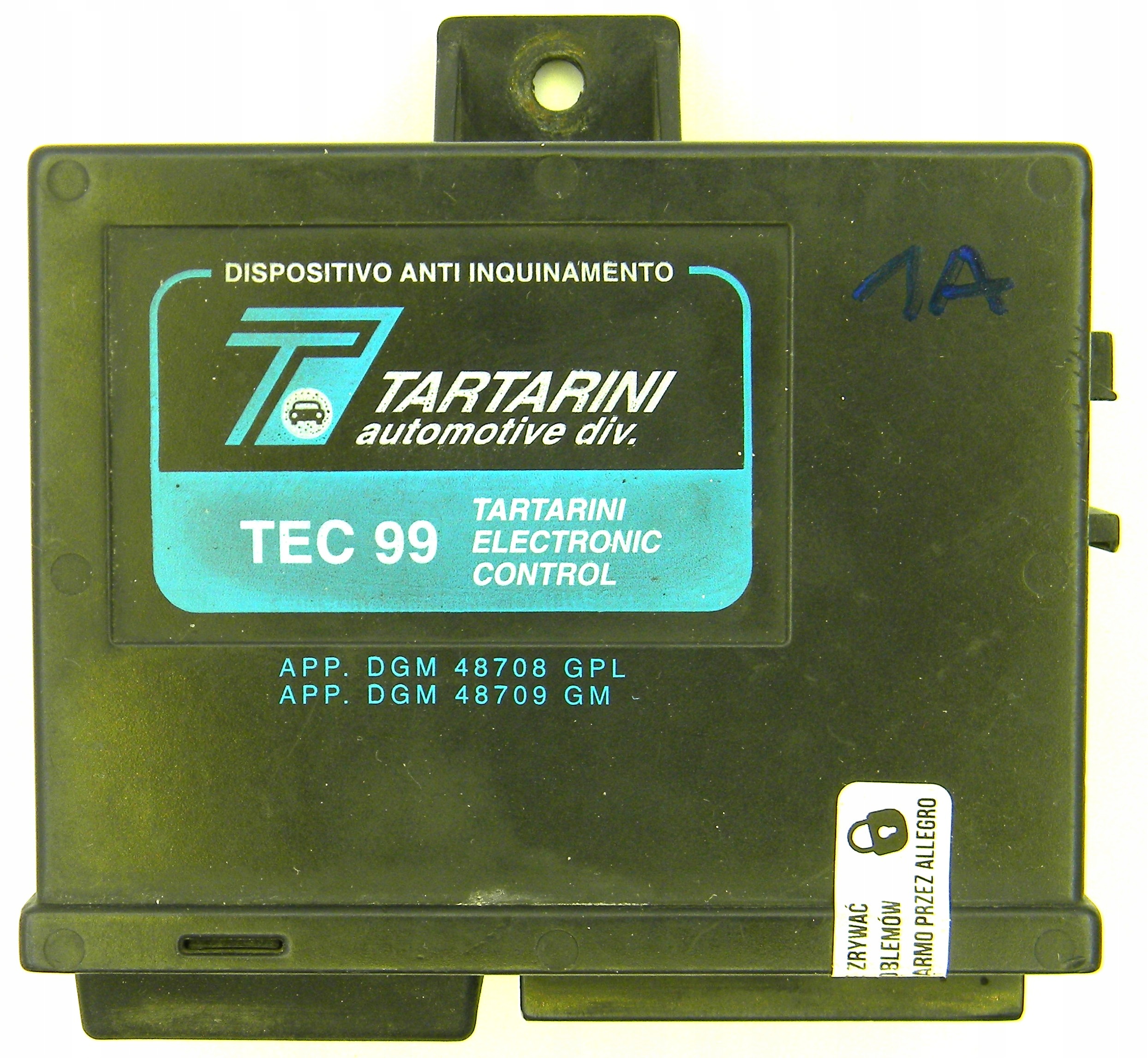 LPG-kaasuhallinta Tartarini TEC 99 image 2