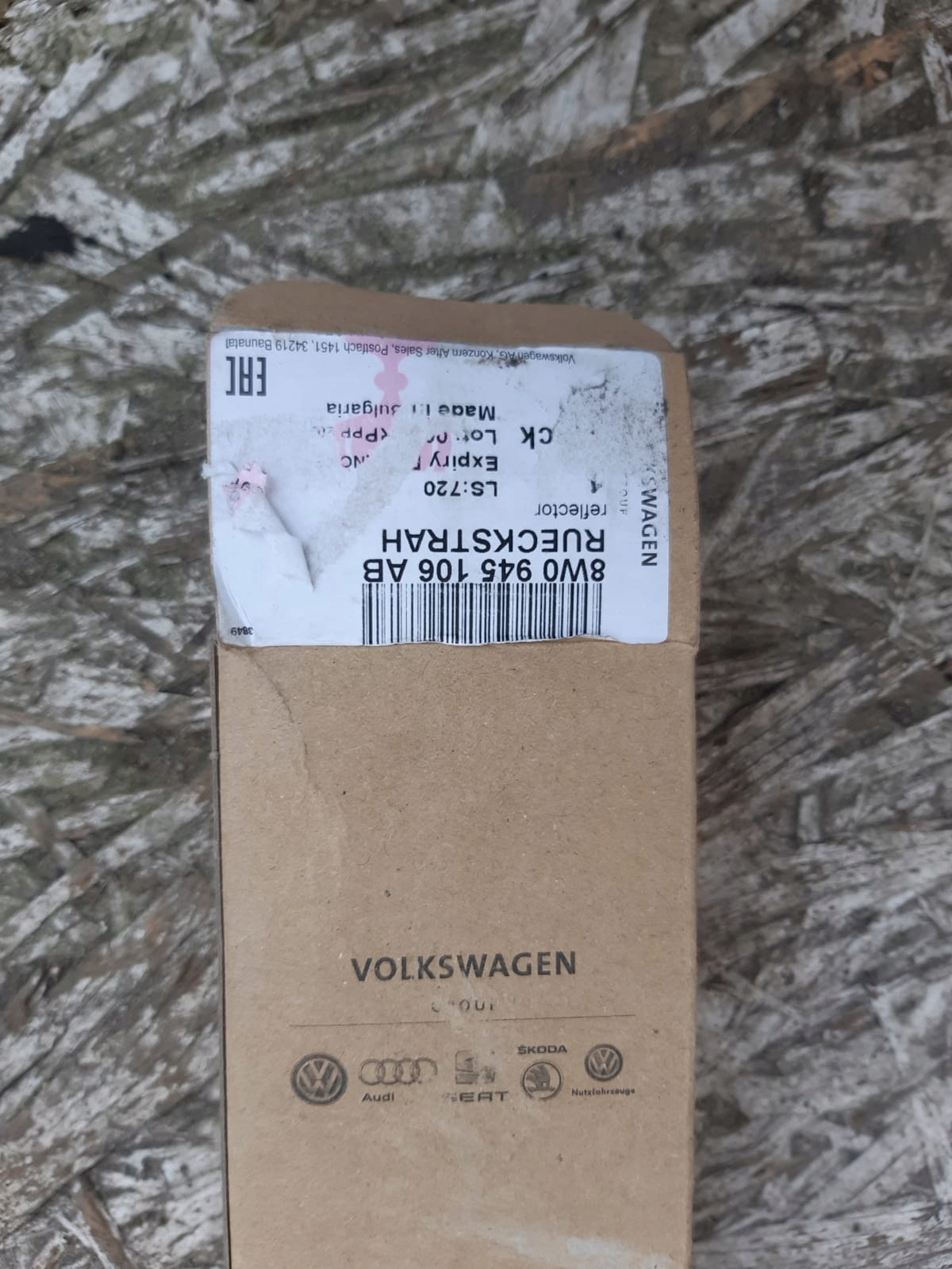 Audi A4 S4 B9 2019 Luz Reflectora Trasera Derecha image 3