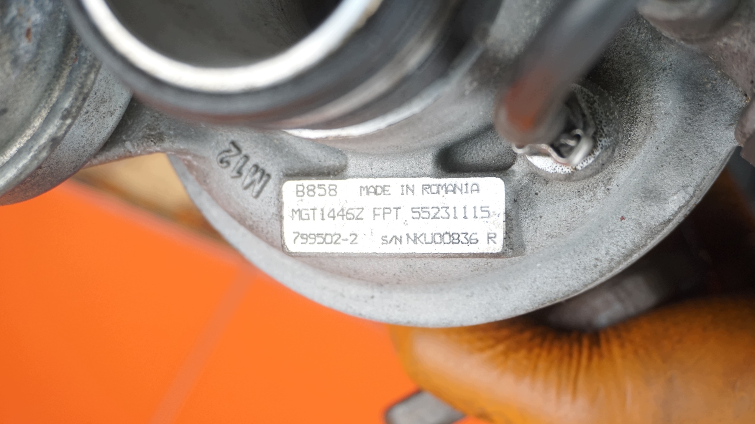 Turbo ALFA ROMEO GIULIETTA 2012 OEM 55231115 image 6