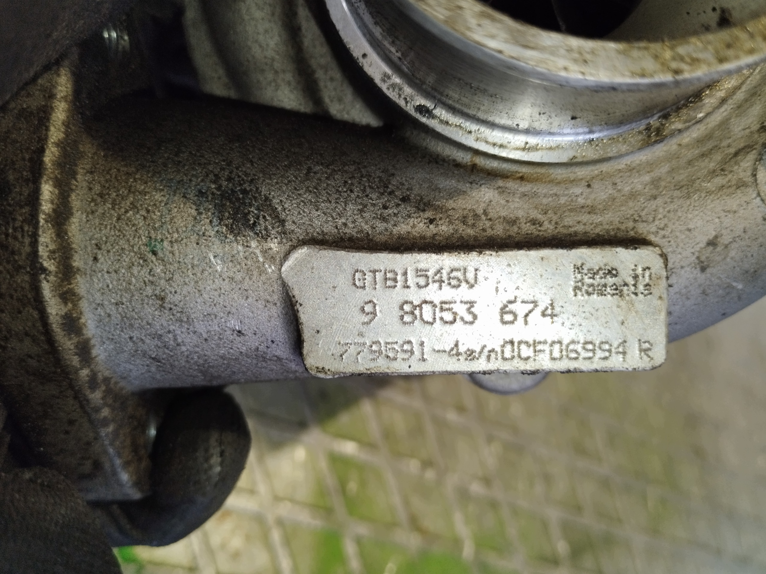 Turbocompressor Opel Astra J 1700td 98053674 image 6