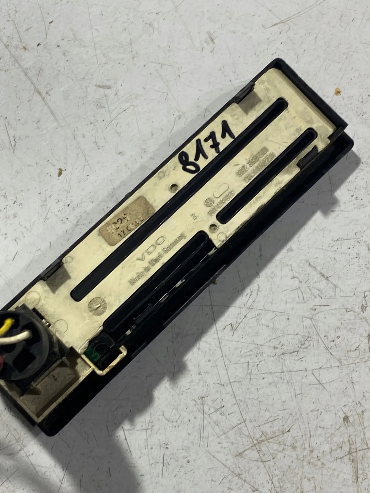 Panneau commande ventilation VW Transporter T4 701919383 image 3