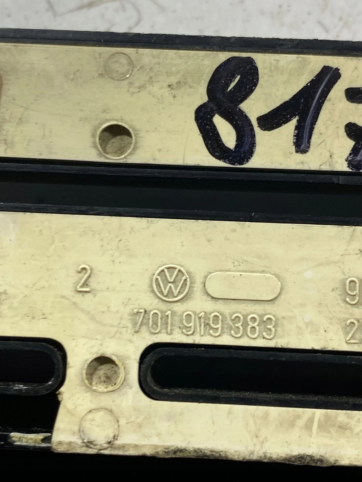 Panneau commande ventilation VW Transporter T4 701919383 image 4