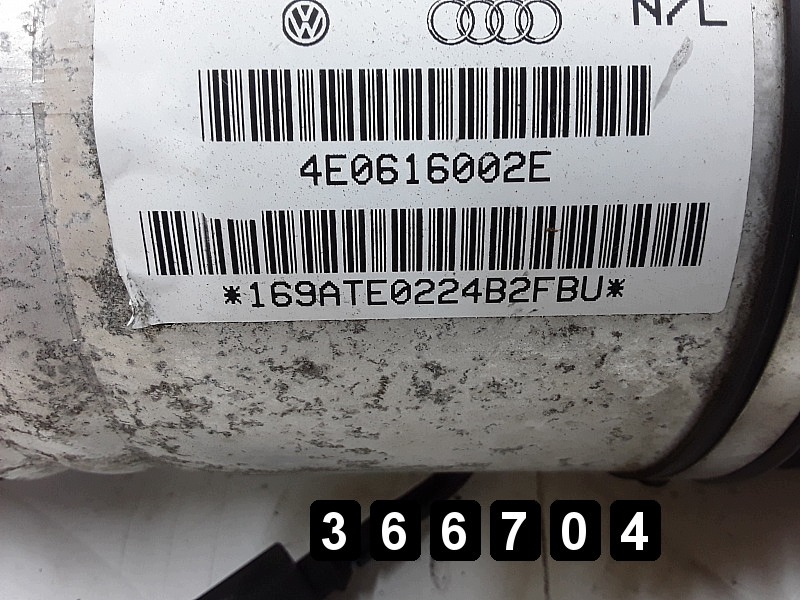Luftfjäder höger bak OEM 4E0616002E Audi A8 D3 image 6