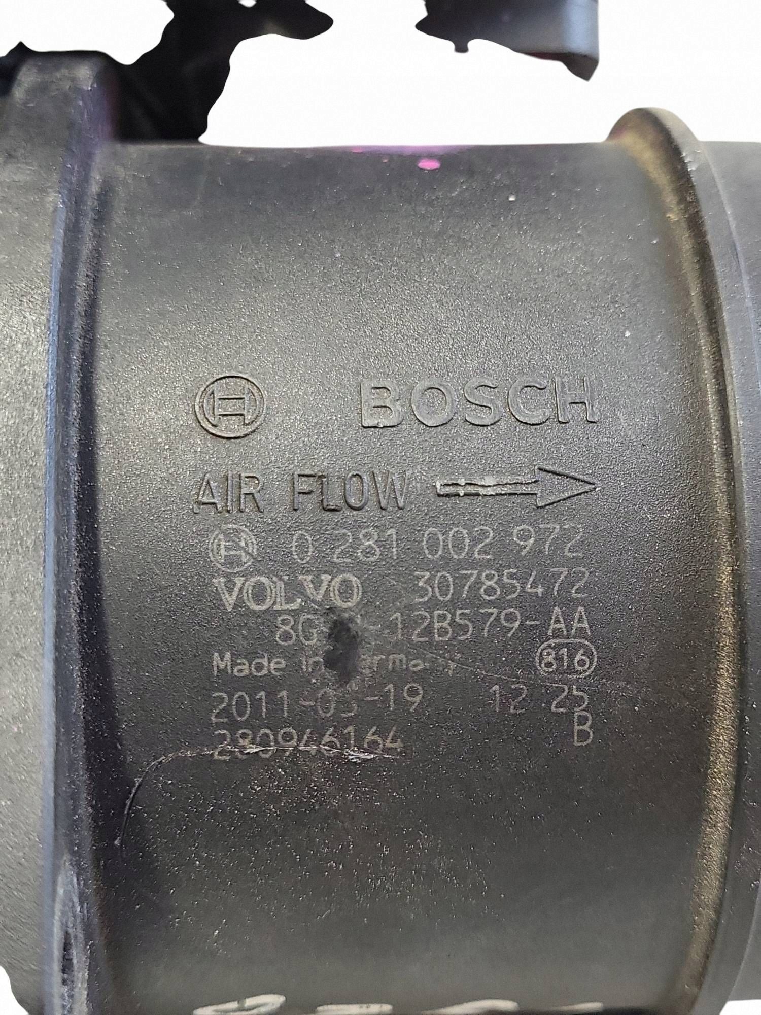 Sensor de Fluxo de Ar VOLVO S60 XC60 0281002972 image 4