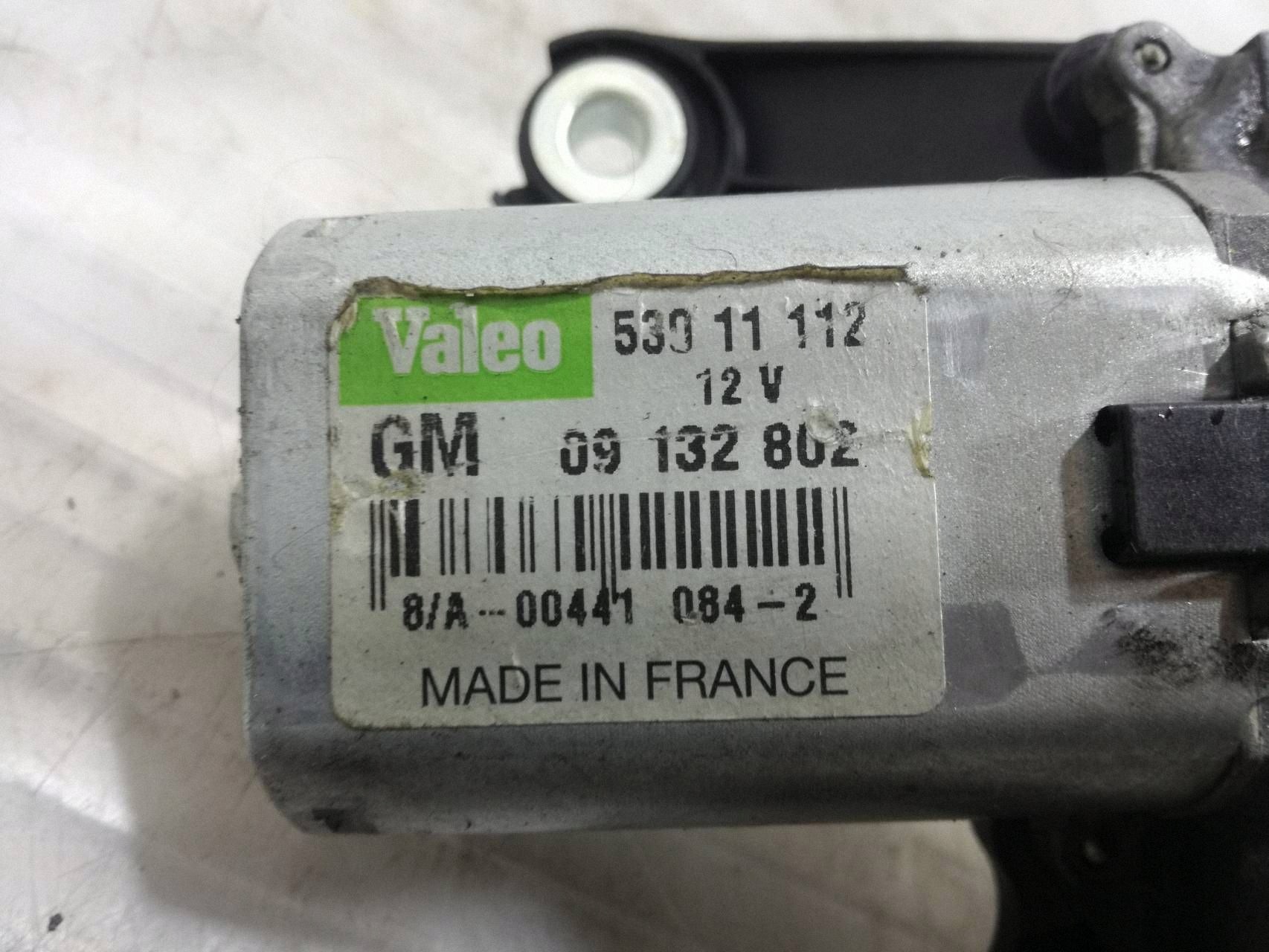 Achterruitenwissermotor Opel Corsa C 09132802 image 5