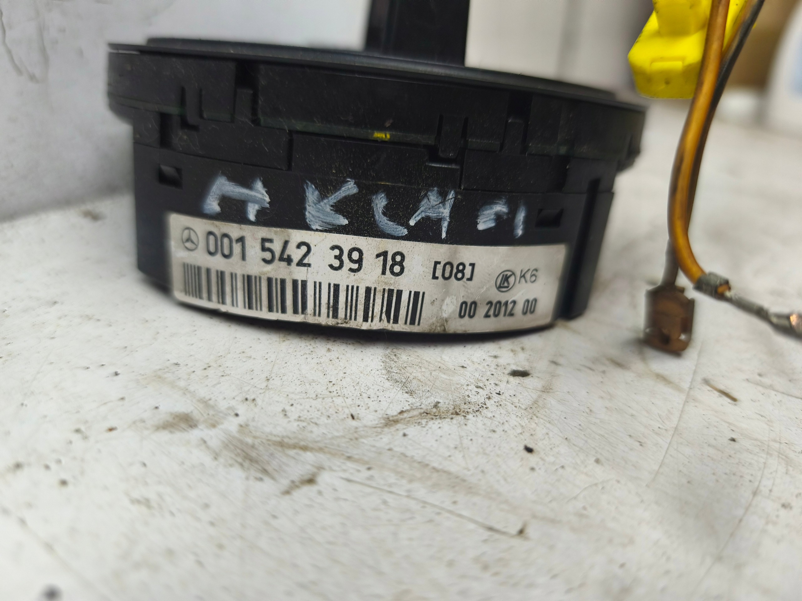 Airbag Spiral Kabel Mercedes A-Klasse W168 1.7 CDI 0015423918 image 3