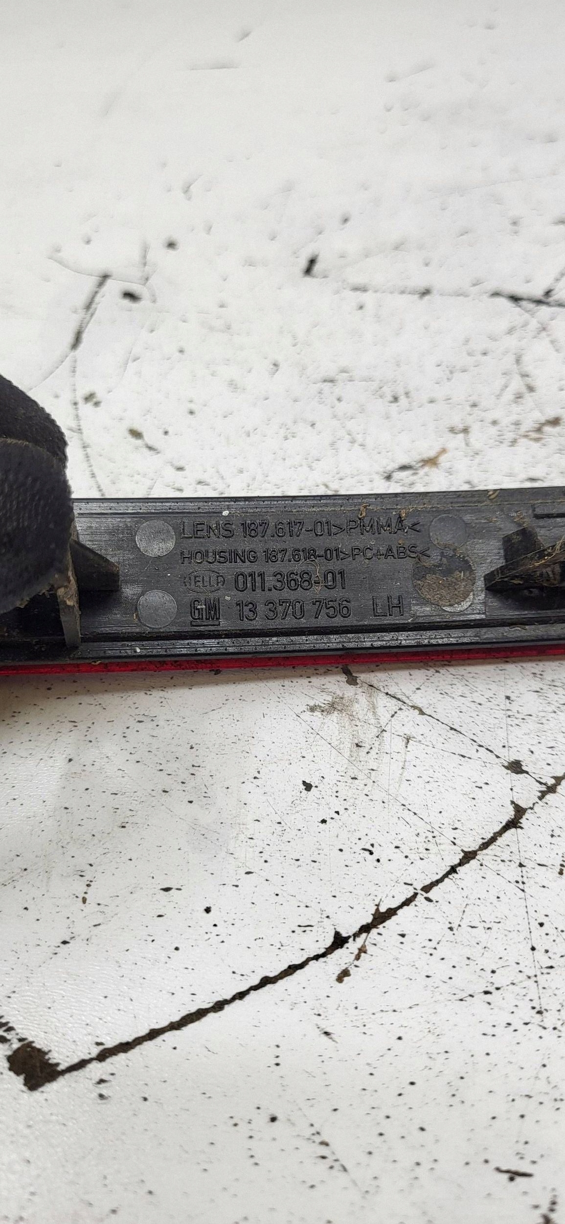 Refletor traseiro esquerdo Opel Astra J IV LIFT 13370756 image 5