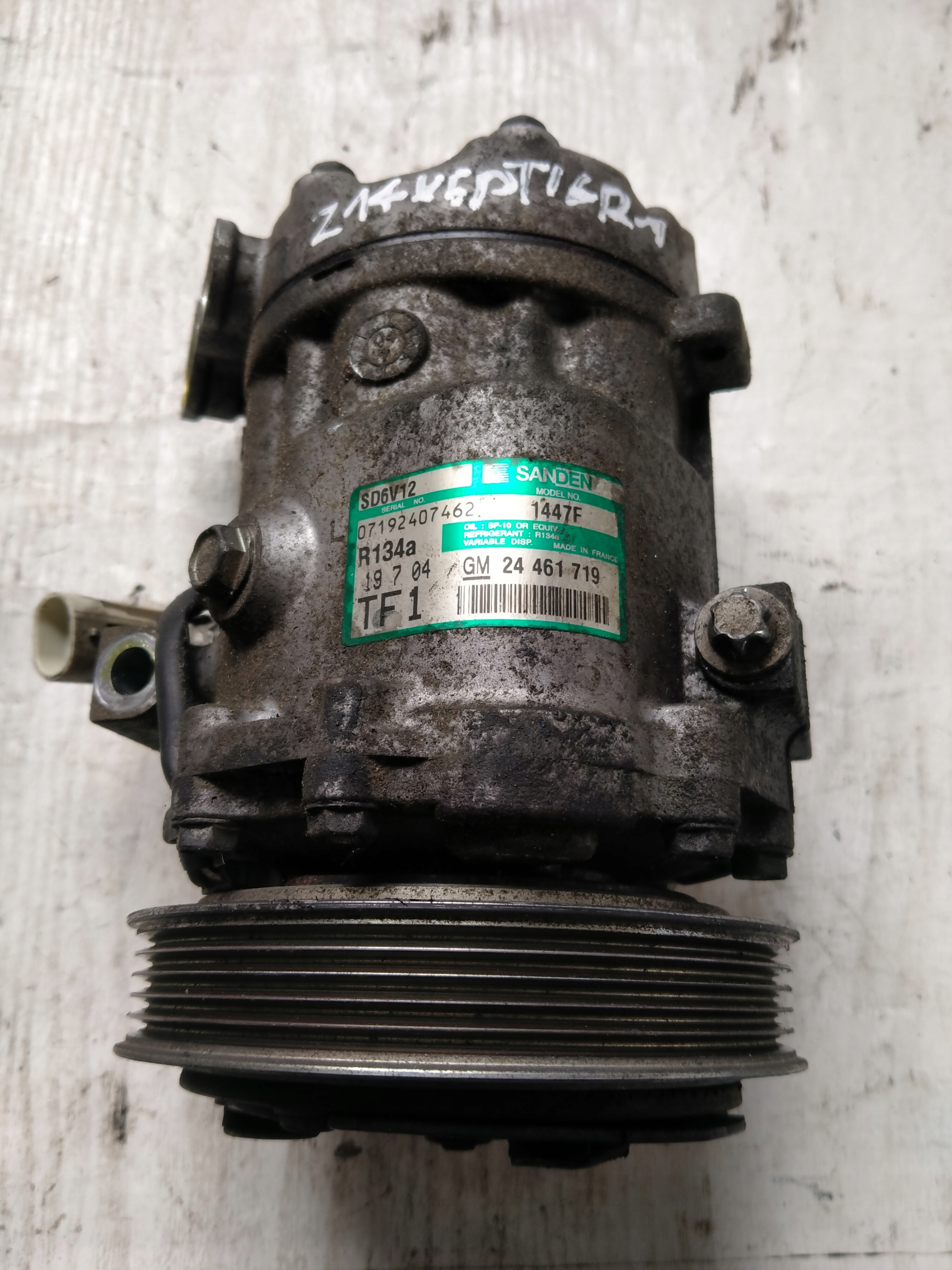 Klimakompressor 1.2 16V Z12XEP Corsa C 03-09 OEM image 2
