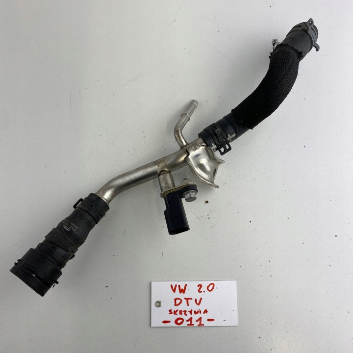 Water Pipe + Sensor Audi Q3 VW 2.0 Passat Seat Skoda 2.0 TDI 03F919501B, 05L121157AK, 05L121050C, 05L121050D - 34,000km - 2022r.