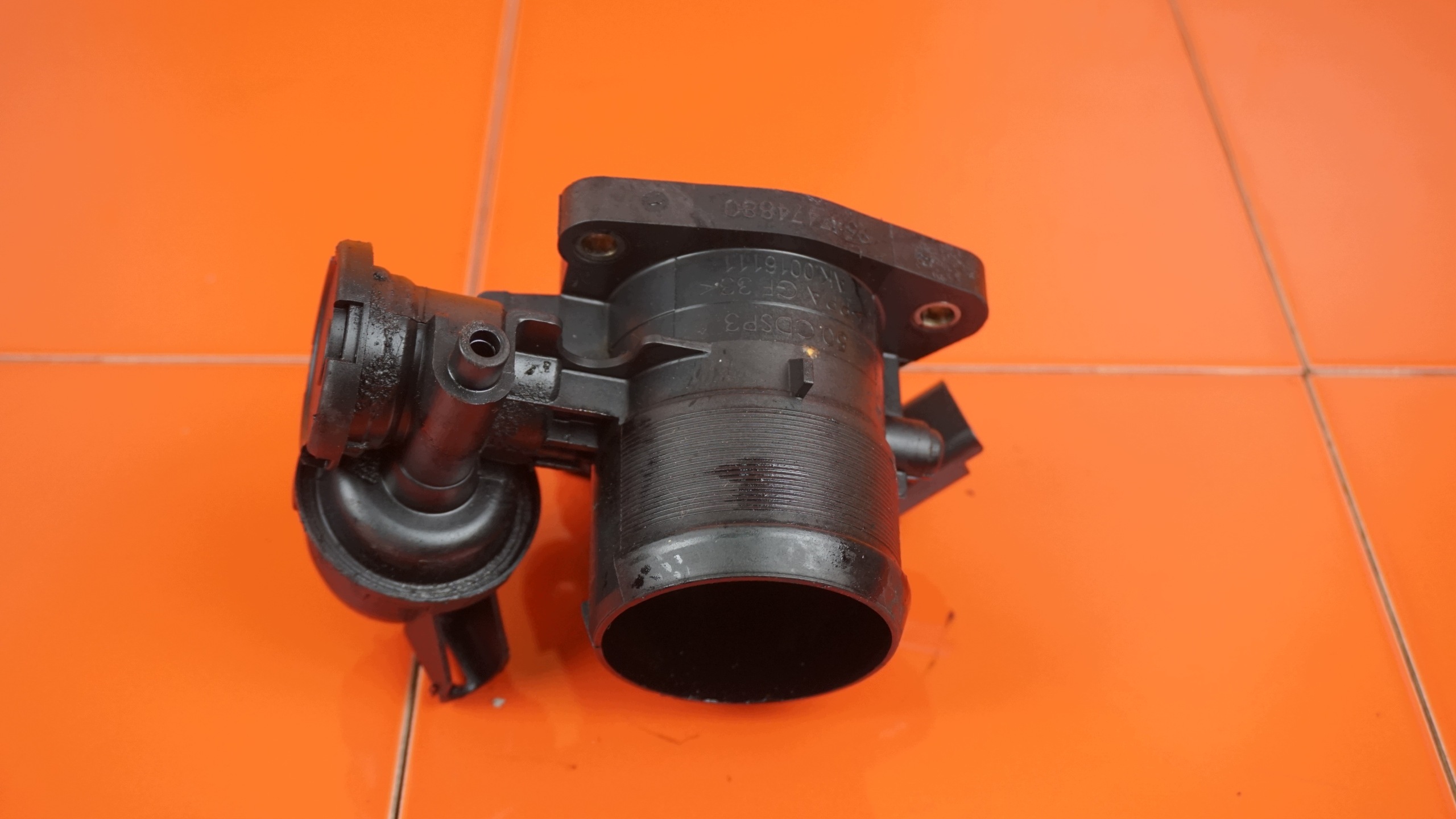 Throttle Body Ford C-Max MK1 Focus MK2 Peugeot Citroën 2.0 TDCI 9647474880 image 2