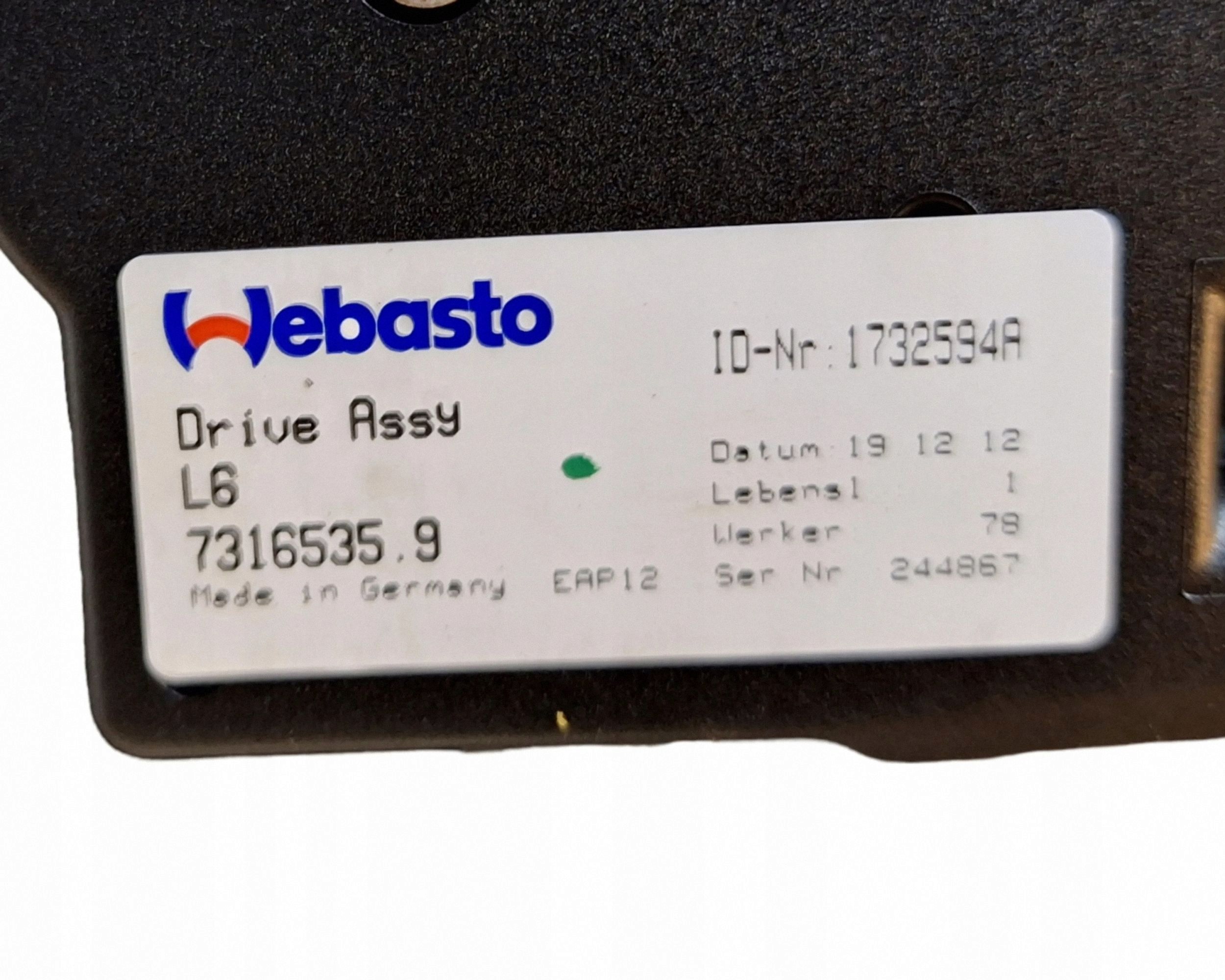 BMW Schiebedach OEM 7903816 für 7er F01/F02 image 8