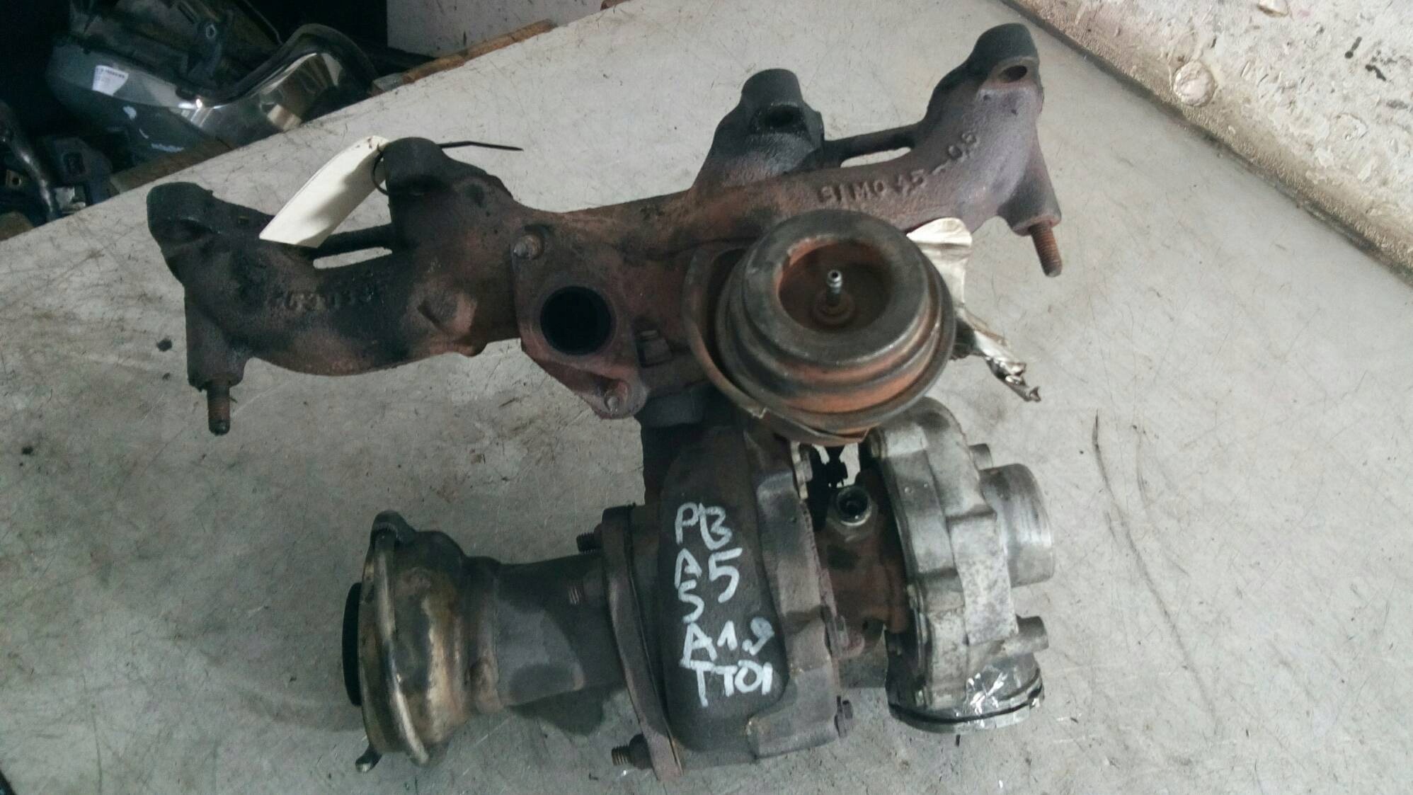 Turbocompressor OEM 038145702G para Skoda Superb I 1.9L image 2