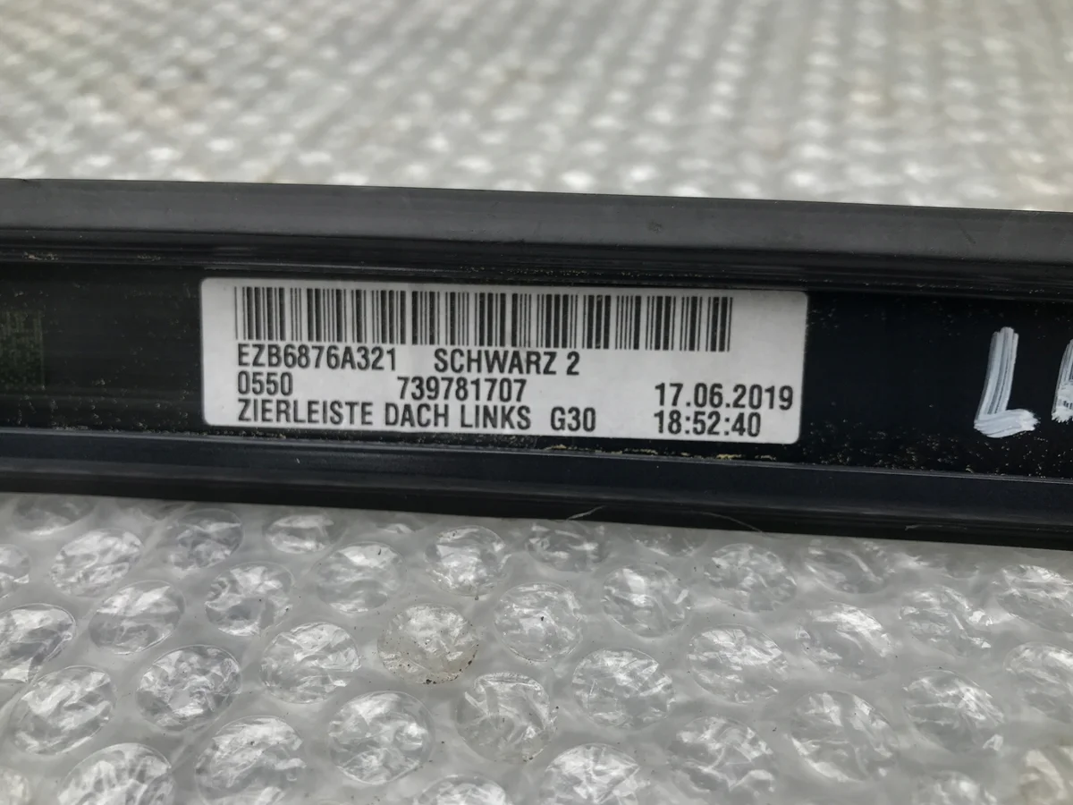 BMW 5 G30 taklist vänster image 5