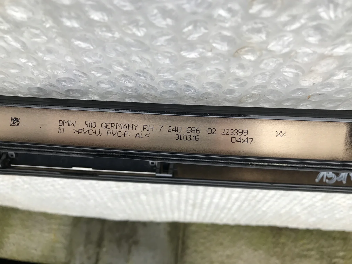 BMW 1 F20 Taklist Vänster Höger Komplett image 9