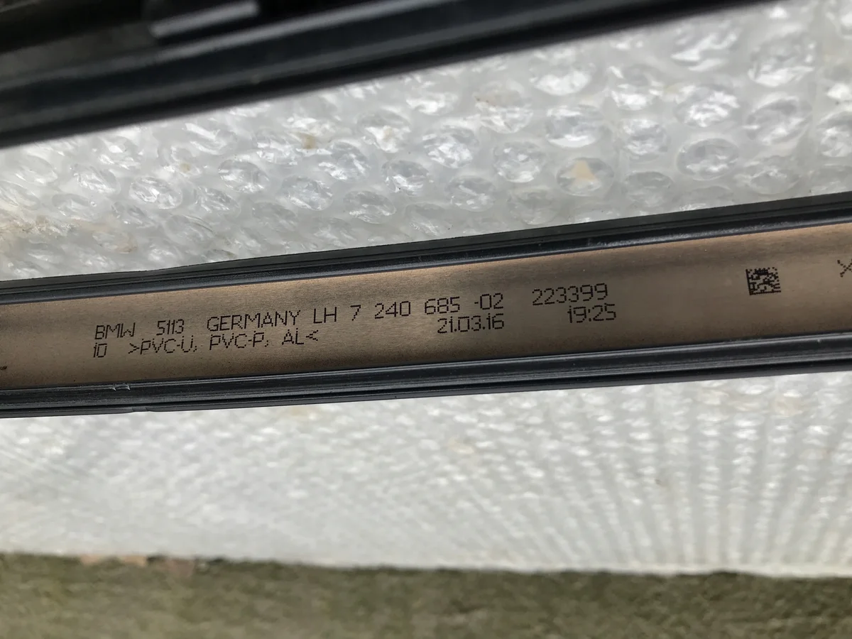 BMW 1 F20 Taklist Vänster Höger Komplett image 10