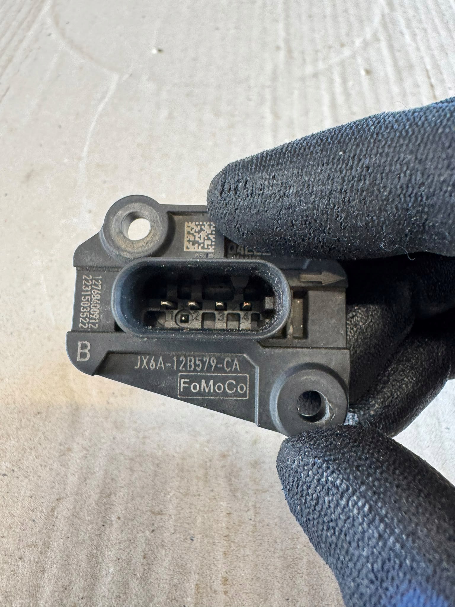 Luftflödesmätare Sensor Ford Transit Mk8 JX6A-12B579-CA image 2