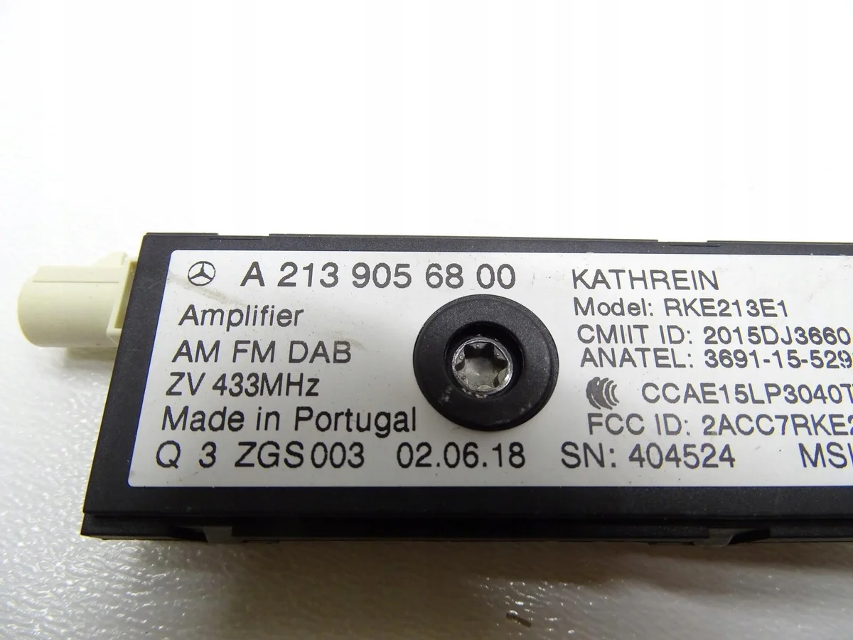 Amplificateur d'antenne Mercedes A2139056800 image 5