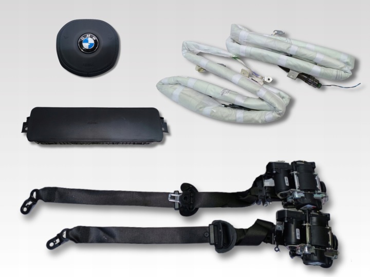 BMW 3 G20 G21 4 G22 G23 G24 G26 G82 Airbag conducente ginocchio cinture tendina USA