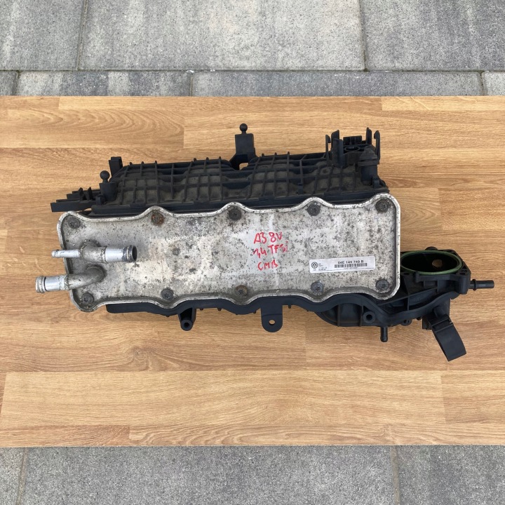 AUDI A3 8V 1,4 TSI 122KM CMB ANSAUGKRÜMMER 04E129711E / 04E145749B
