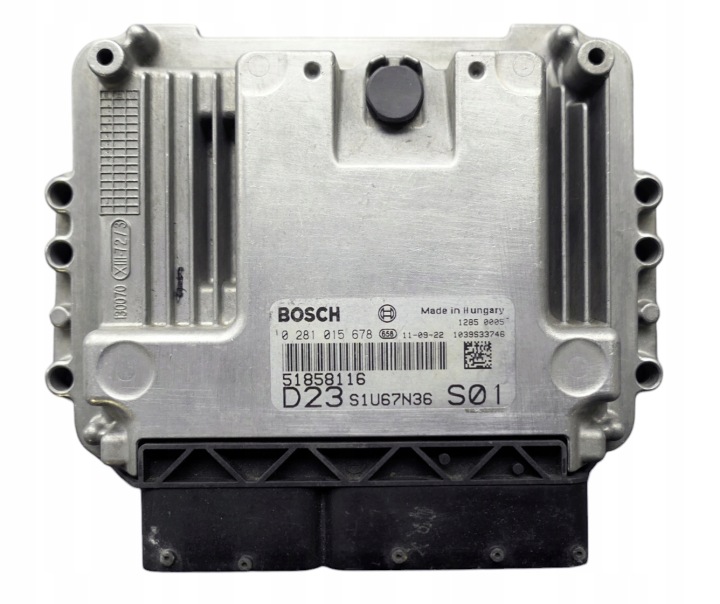 FIAT Engine Control Unit 0281015678 51858116 D23S1U67N36
