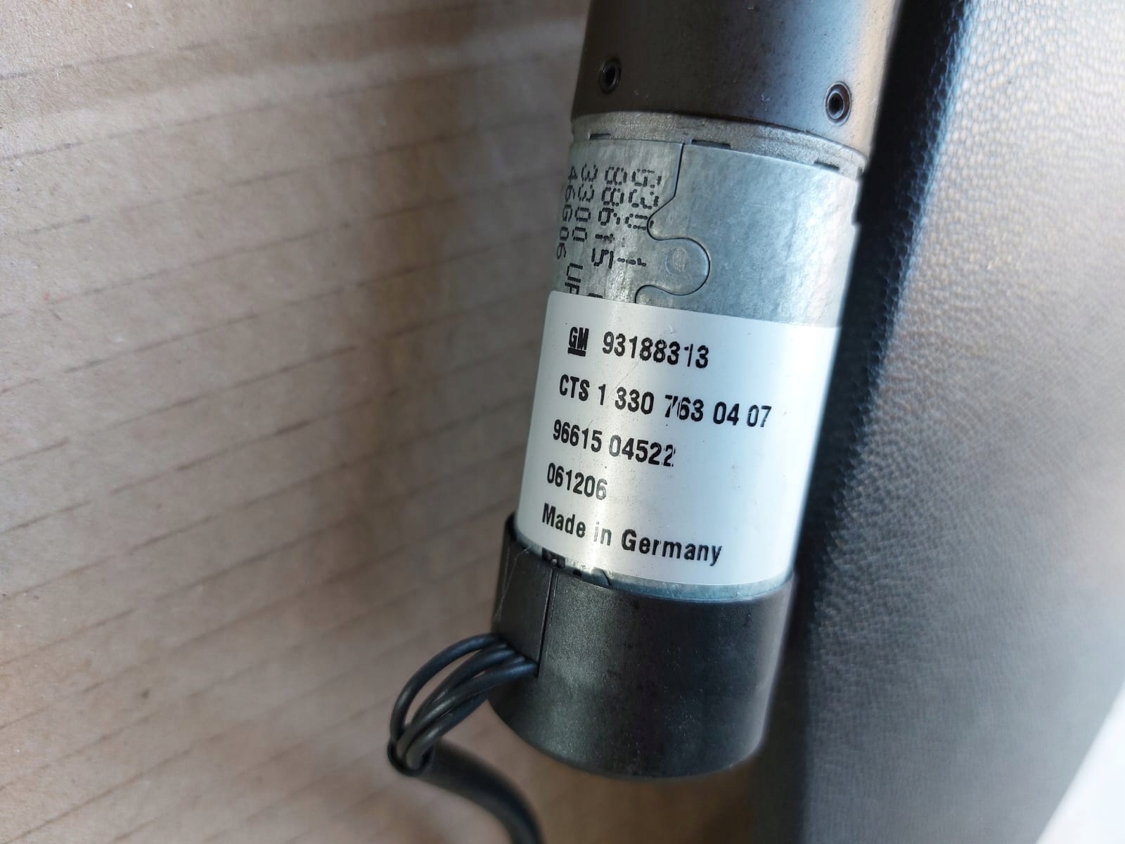 Vänster takbåge OEM 93188313 för Opel Astra H Cabrio image 3