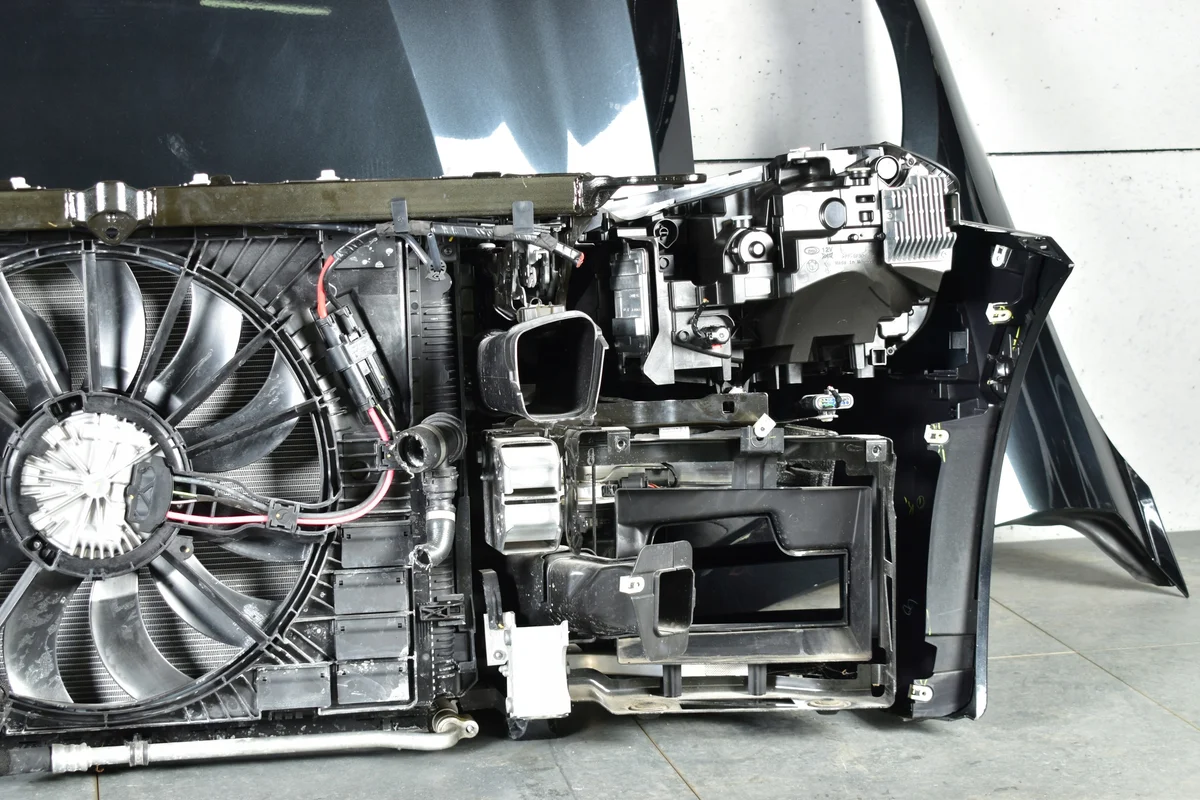 BMW M2 G87 etupuskuri, lokasuoja, jäähdyttimet image 10