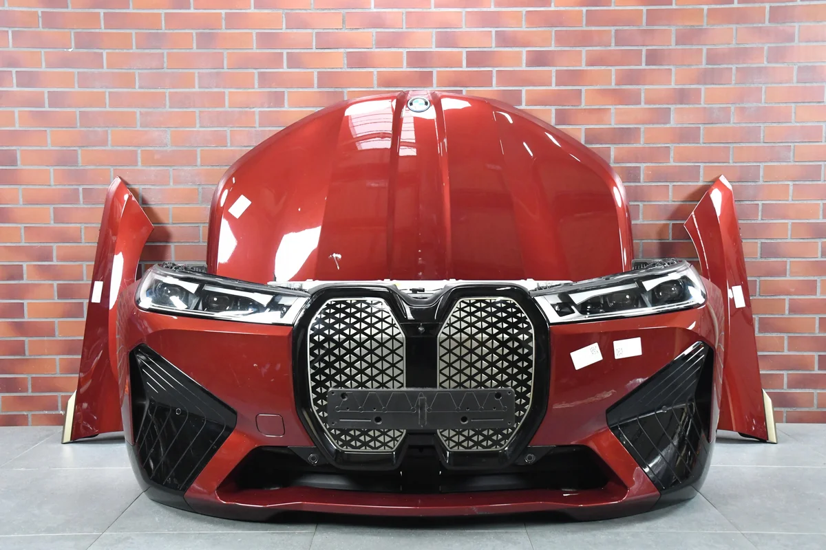 BMW iX i20 Maske Verstärkung Stoßfänger Scheinwerfer