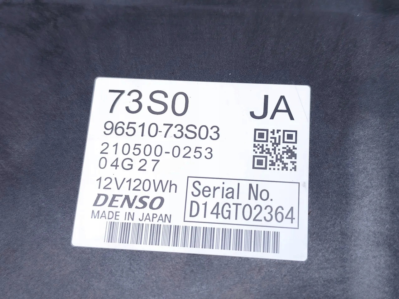 Suzuki OE hybride accu 96510-73S03, 7Ah image 7