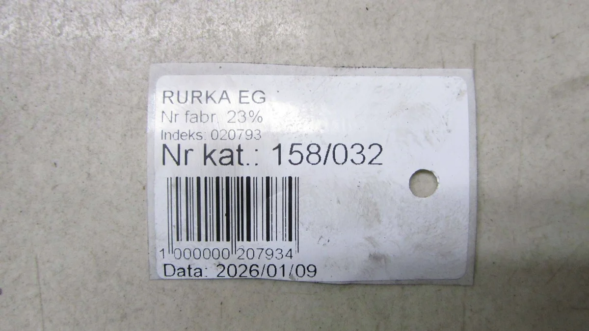 Mercedes W213 EGR-rör A6541420104 image 5