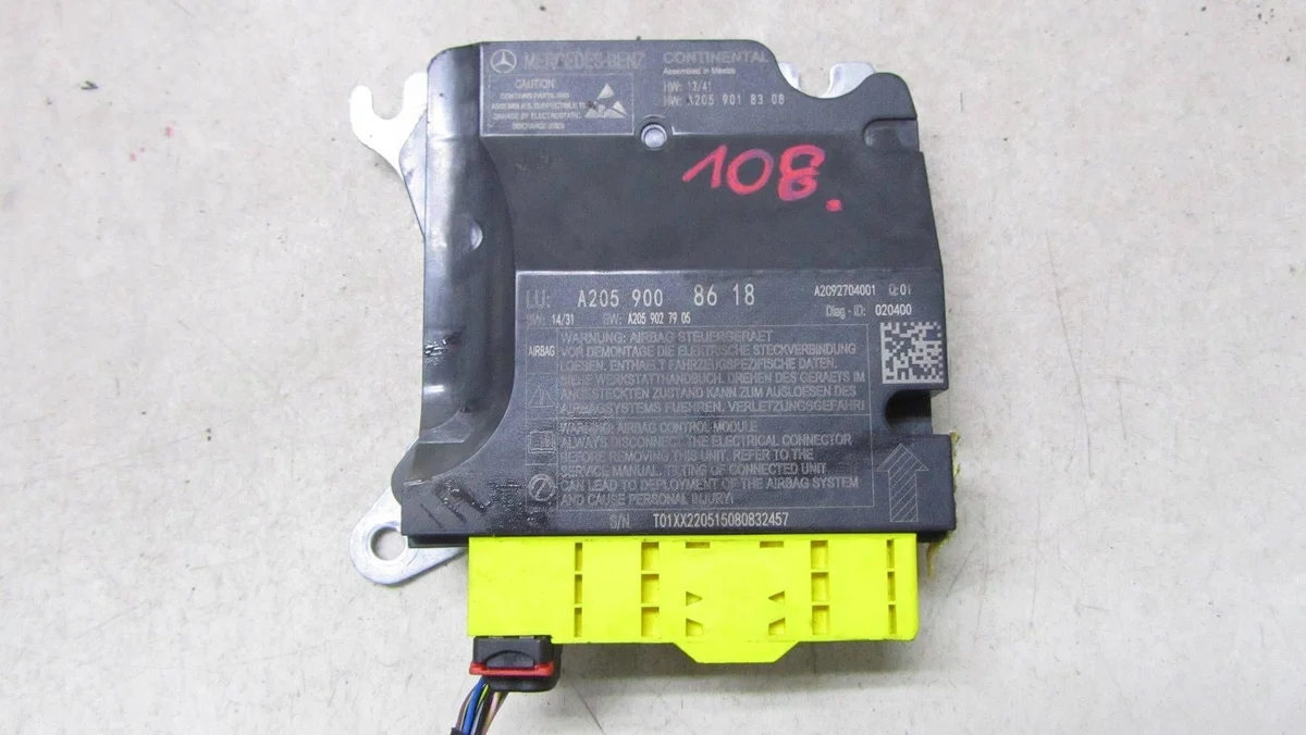 Mercedes W205 Airbag Sensor A2059018308