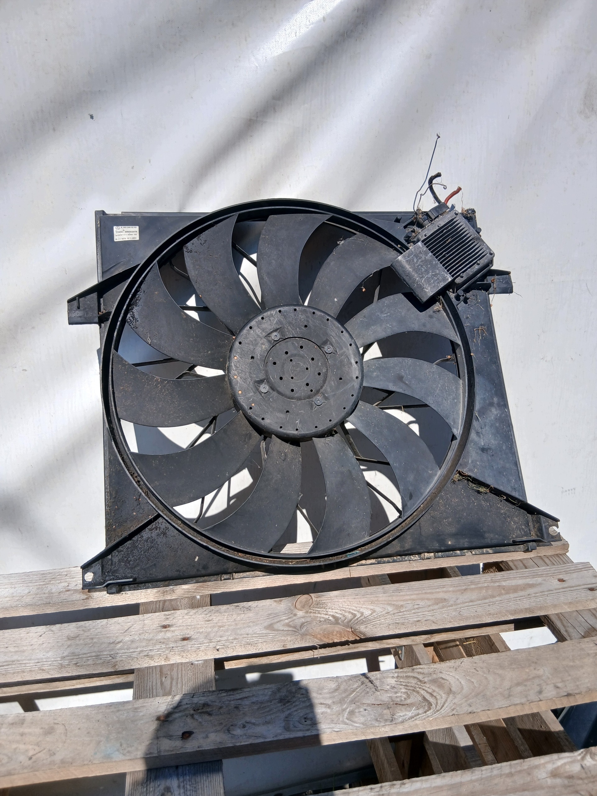 Kühlerlüfter OEM A1635000293 für Mercedes ML W163 image 2