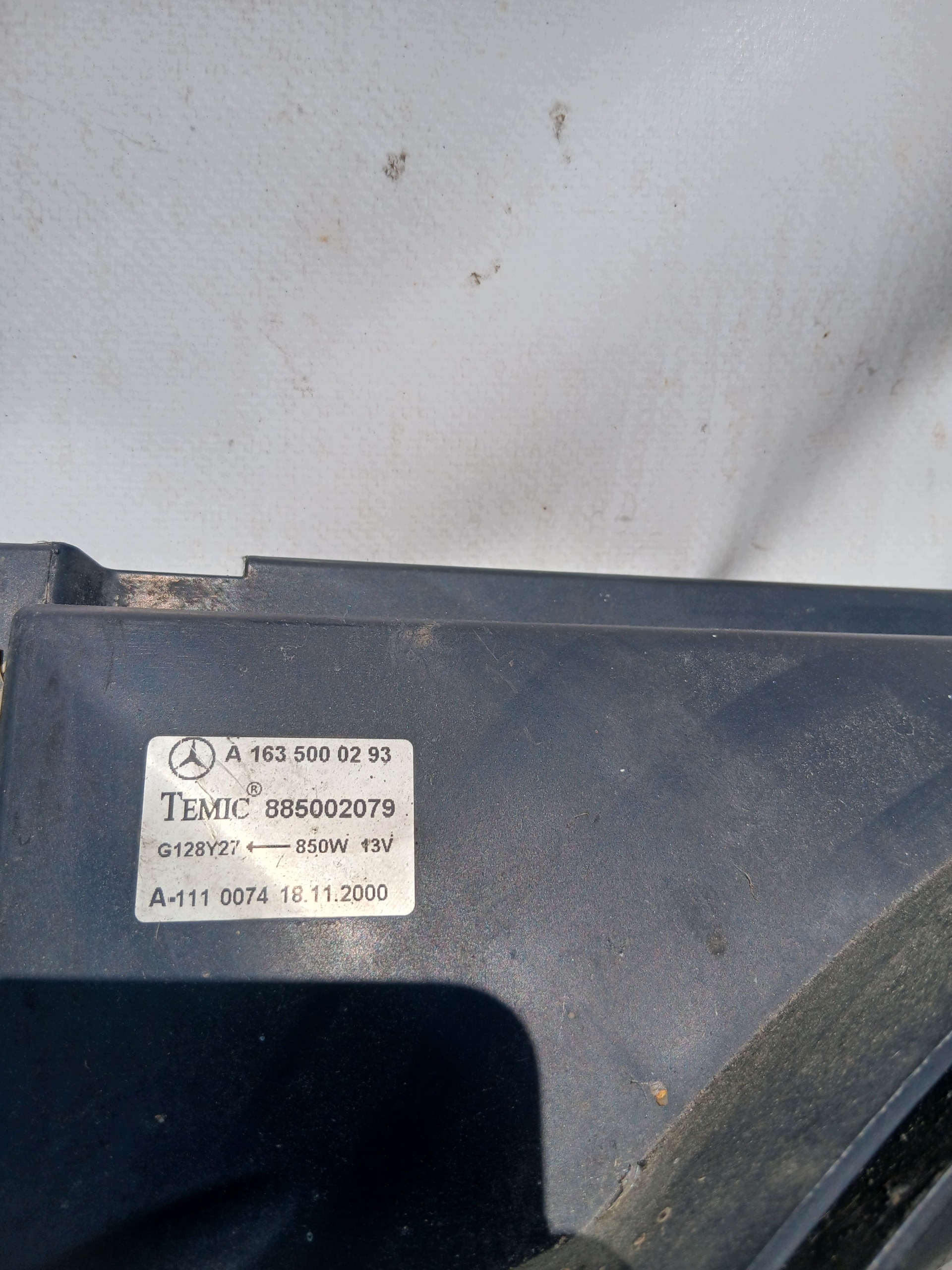 Kühlerlüfter OEM A1635000293 für Mercedes ML W163 image 4