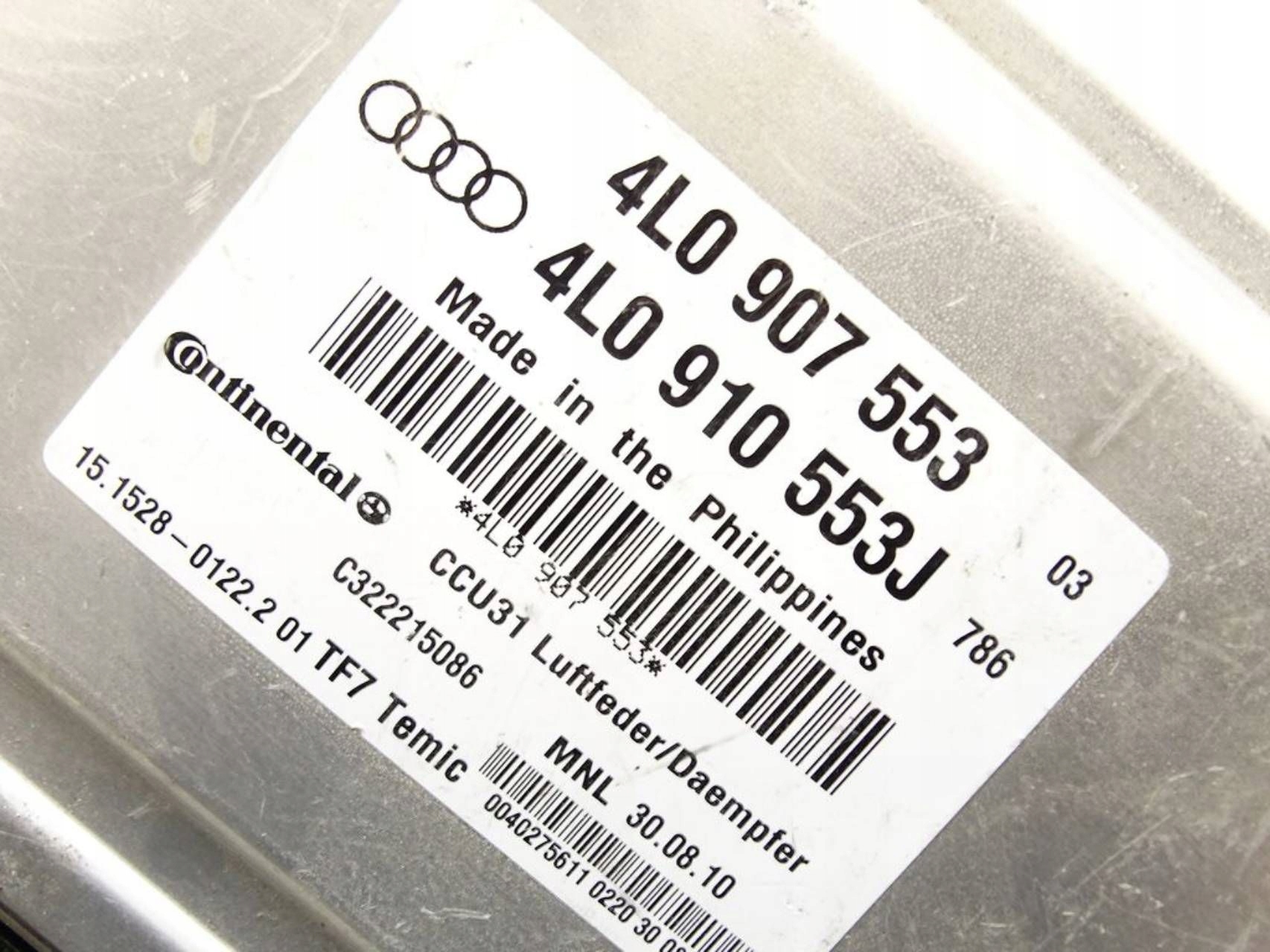 Módulo Suspensão Ar Audi Q7 OEM 4L0907553 image 5