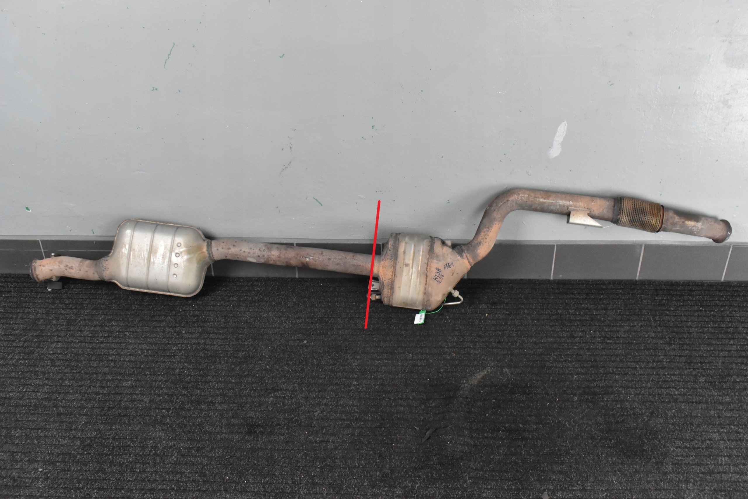 Uitlaatsysteem OEM A2134912901 voor Mercedes E-Klasse W213 image 2