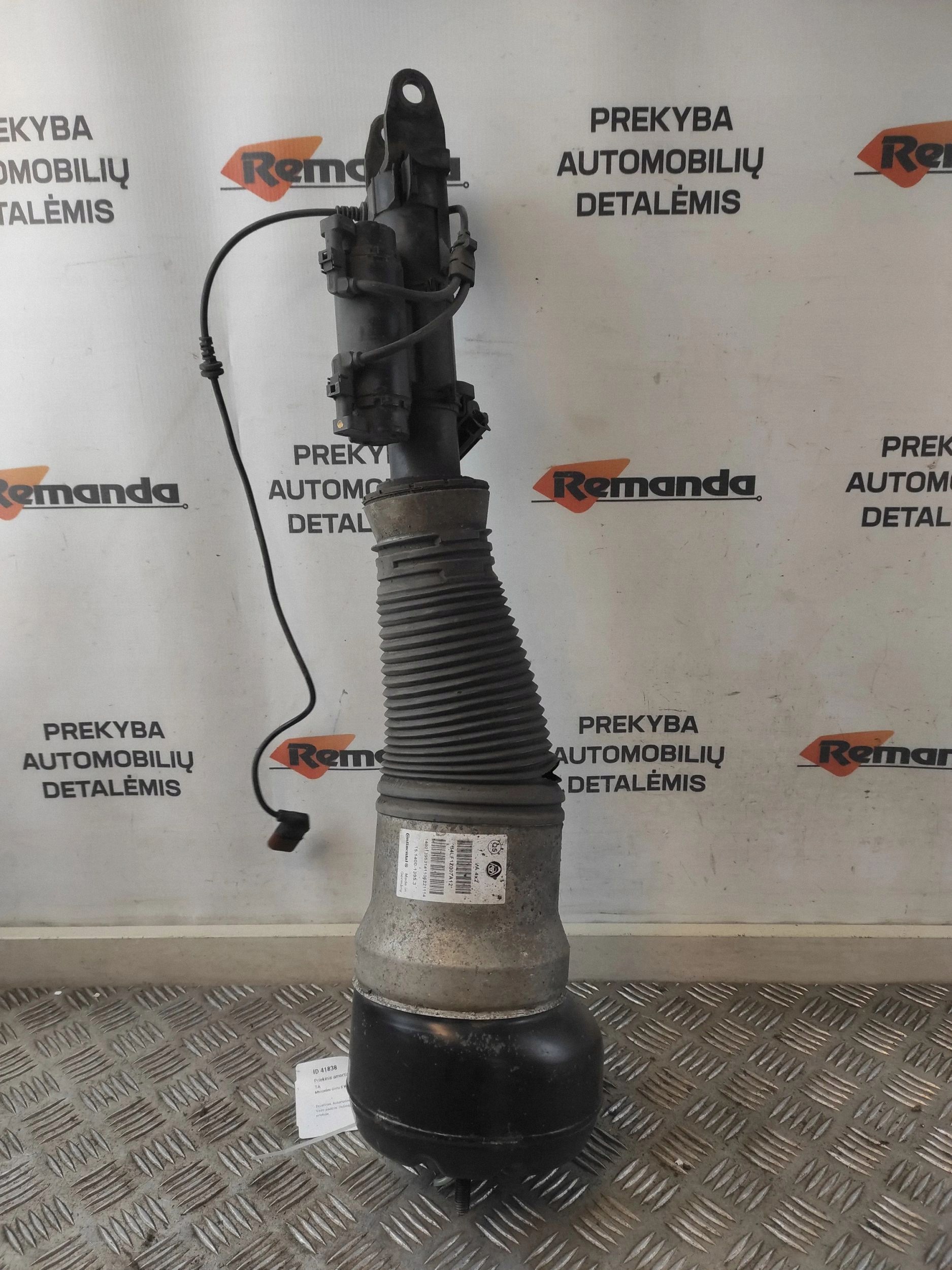 Amortecedor pneumático dianteiro esquerdo OEM A2224211394 image 8