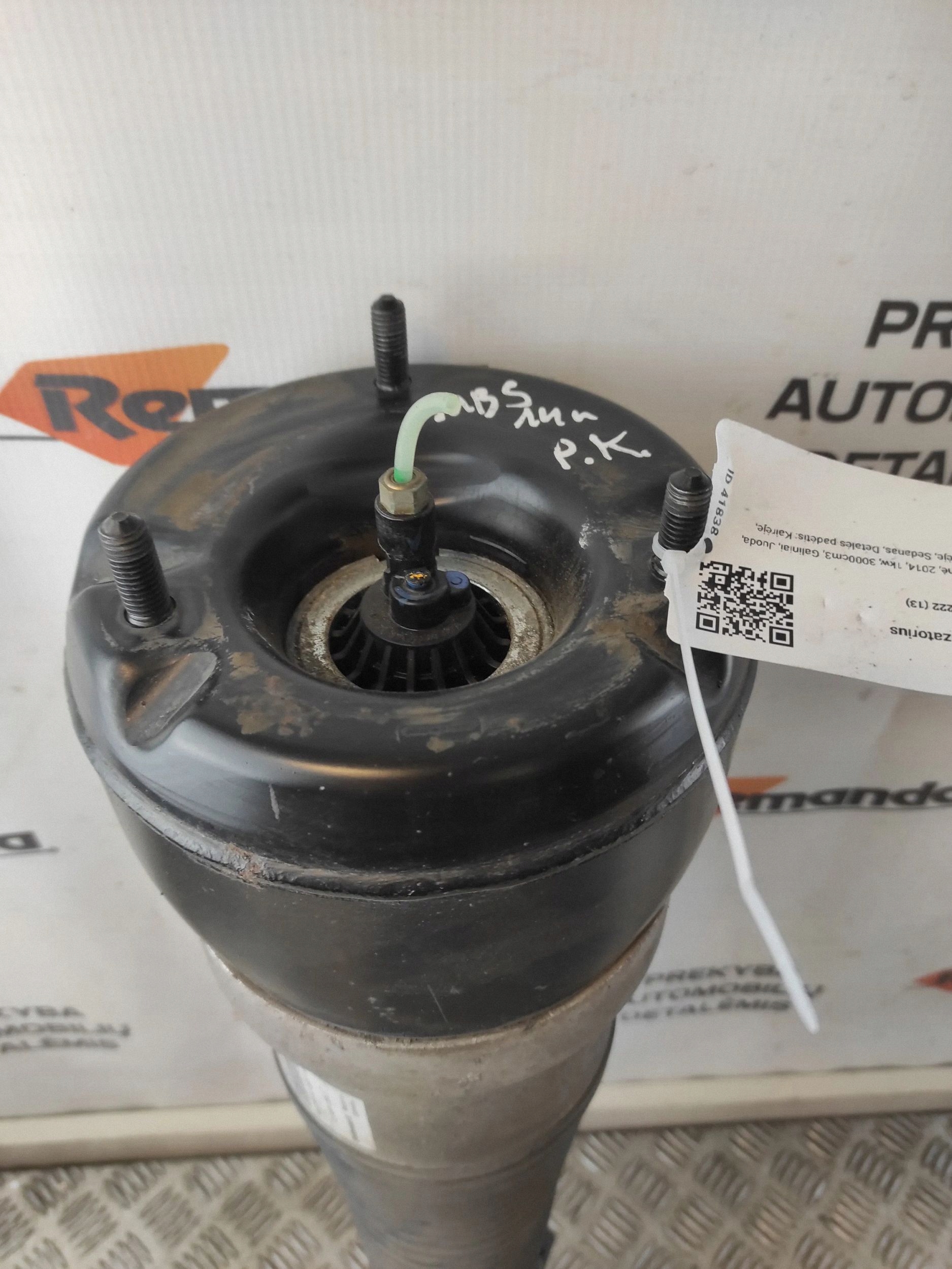 Amortecedor pneumático dianteiro esquerdo OEM A2224211394 image 10