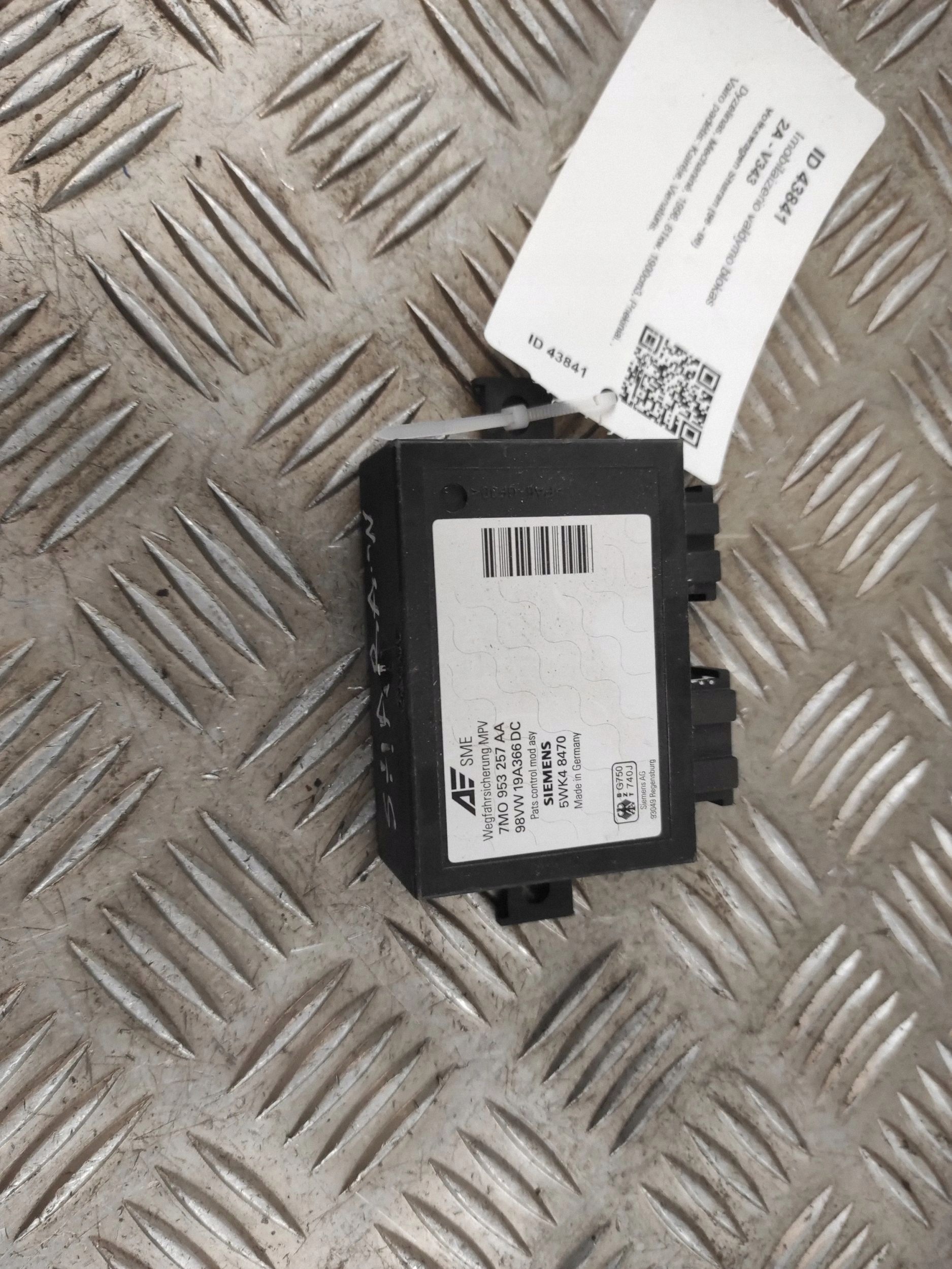 VW Immobilisaattori 7MO953257AA Sharan 1.9L