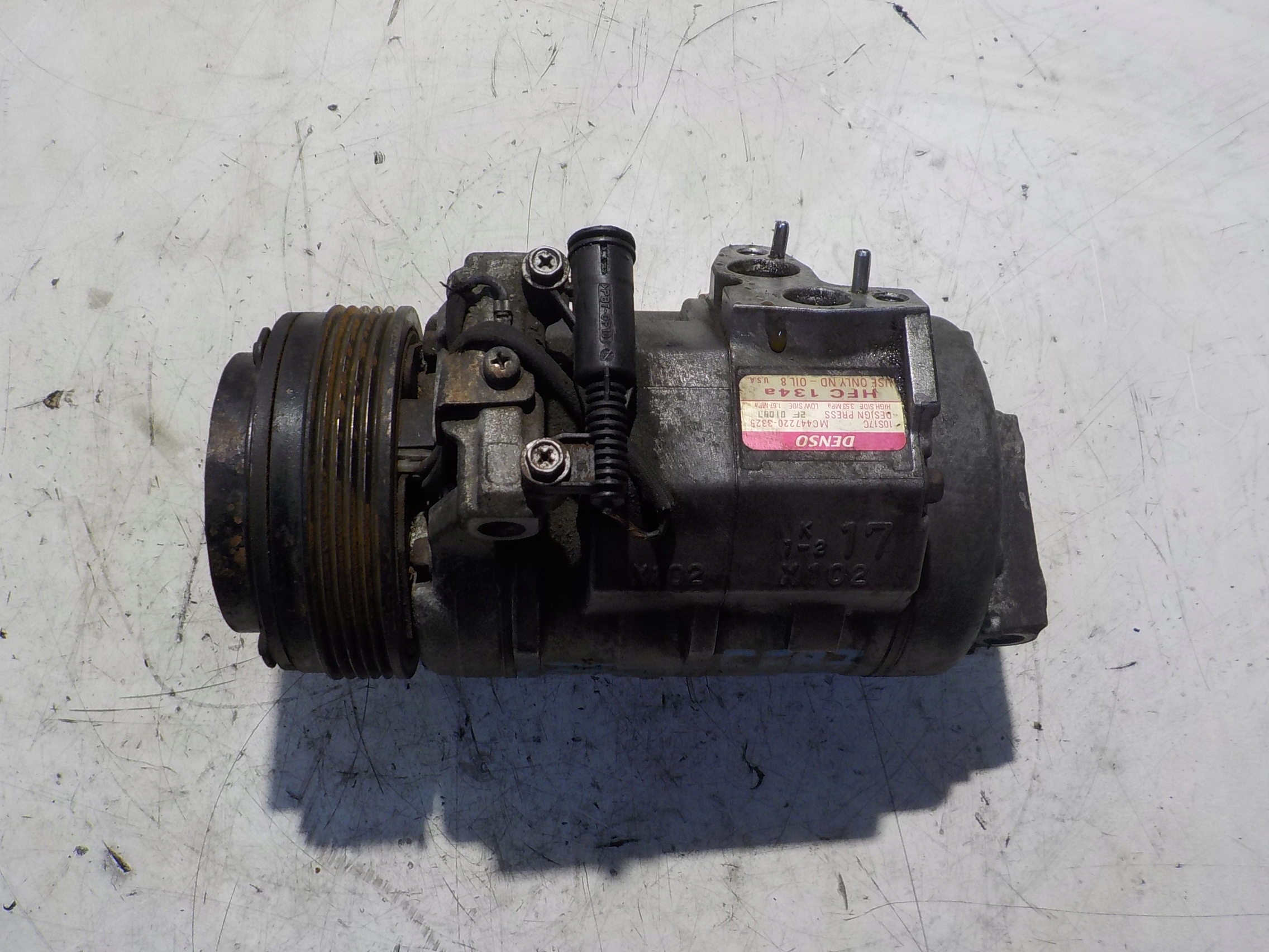 LAND RANGE ROVER L322 4.4 V8 286KM 448S2 Klimakompressor 447200-3325 image 2