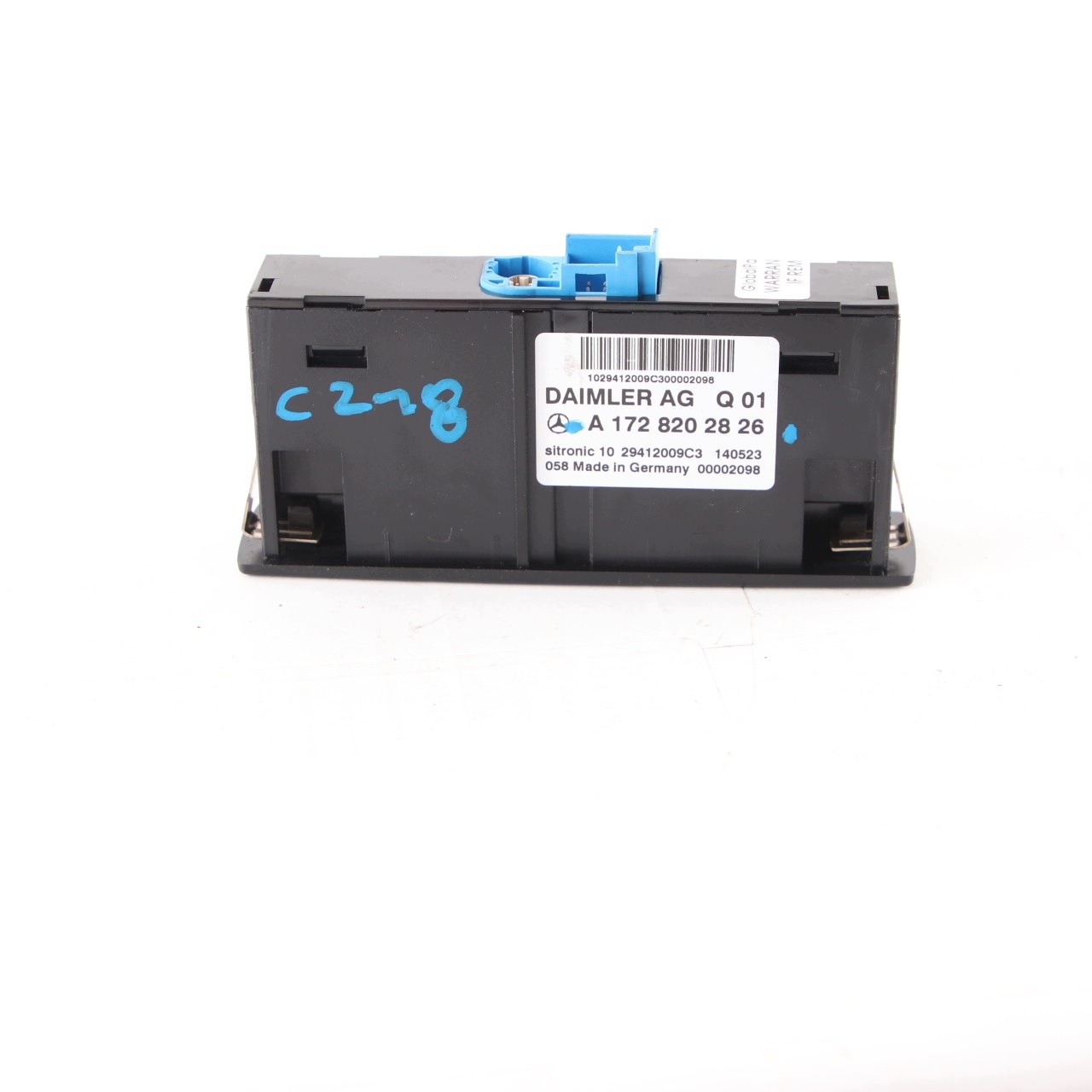 Tomada USB Mercedes-Benz OEM A1728202826 para Classe E W212 image 7