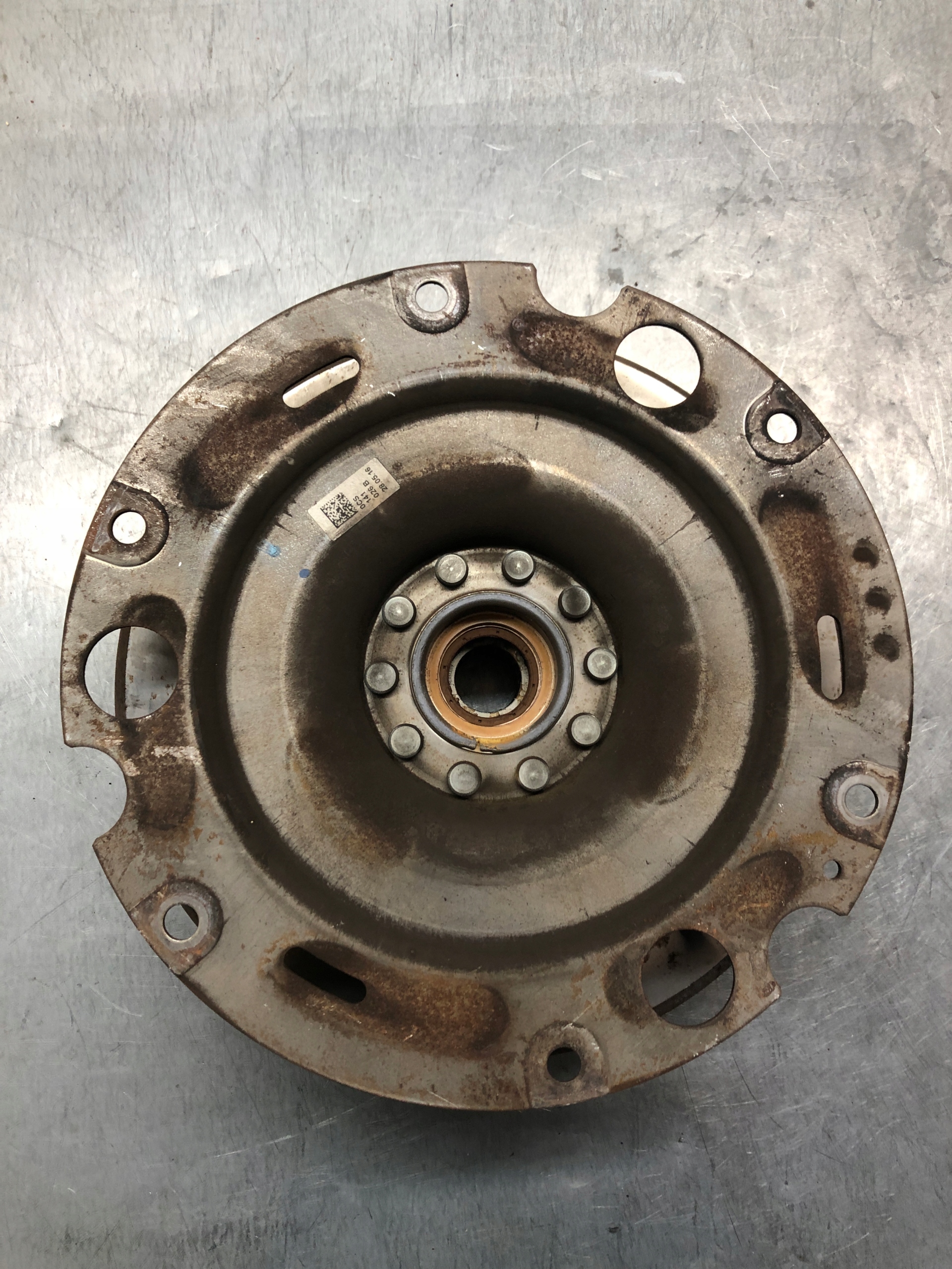 A4 B9 2.0 TDI DEU EMBRAYAGE BIMASSE 6 VITESSES 0CS141026B 0CS105266F image 7