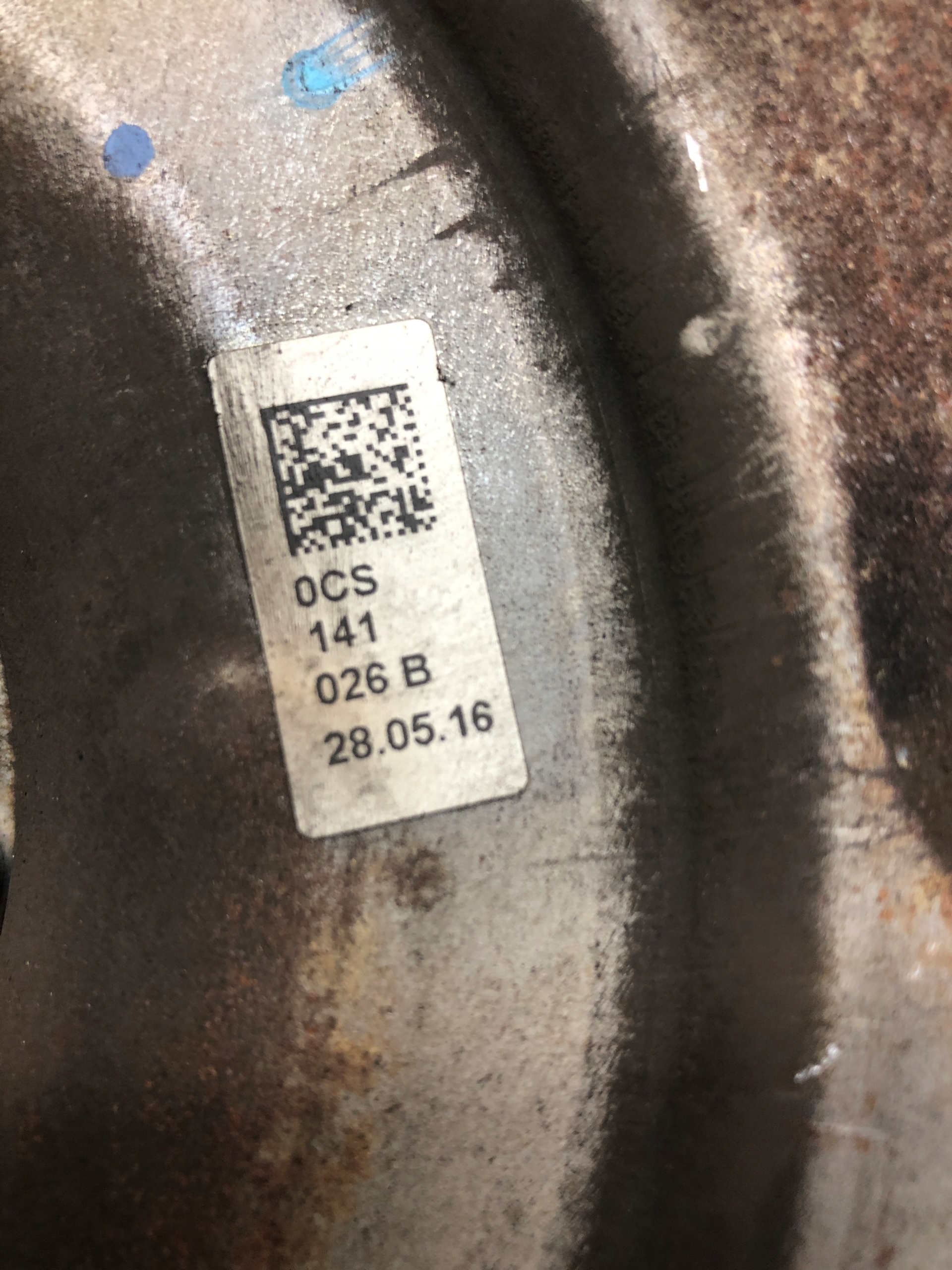 A4 B9 2.0 TDI DEU EMBRAYAGE BIMASSE 6 VITESSES 0CS141026B 0CS105266F image 8
