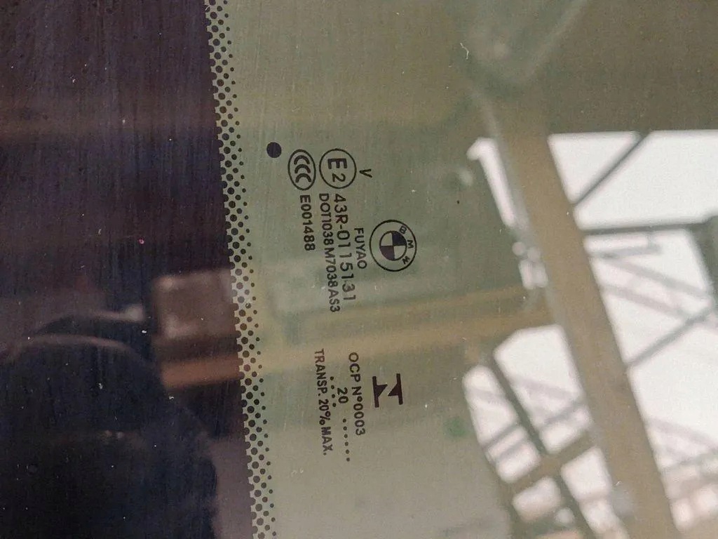 BMW Panorama-glastak OEM 7493141 för X3 G01 image 4