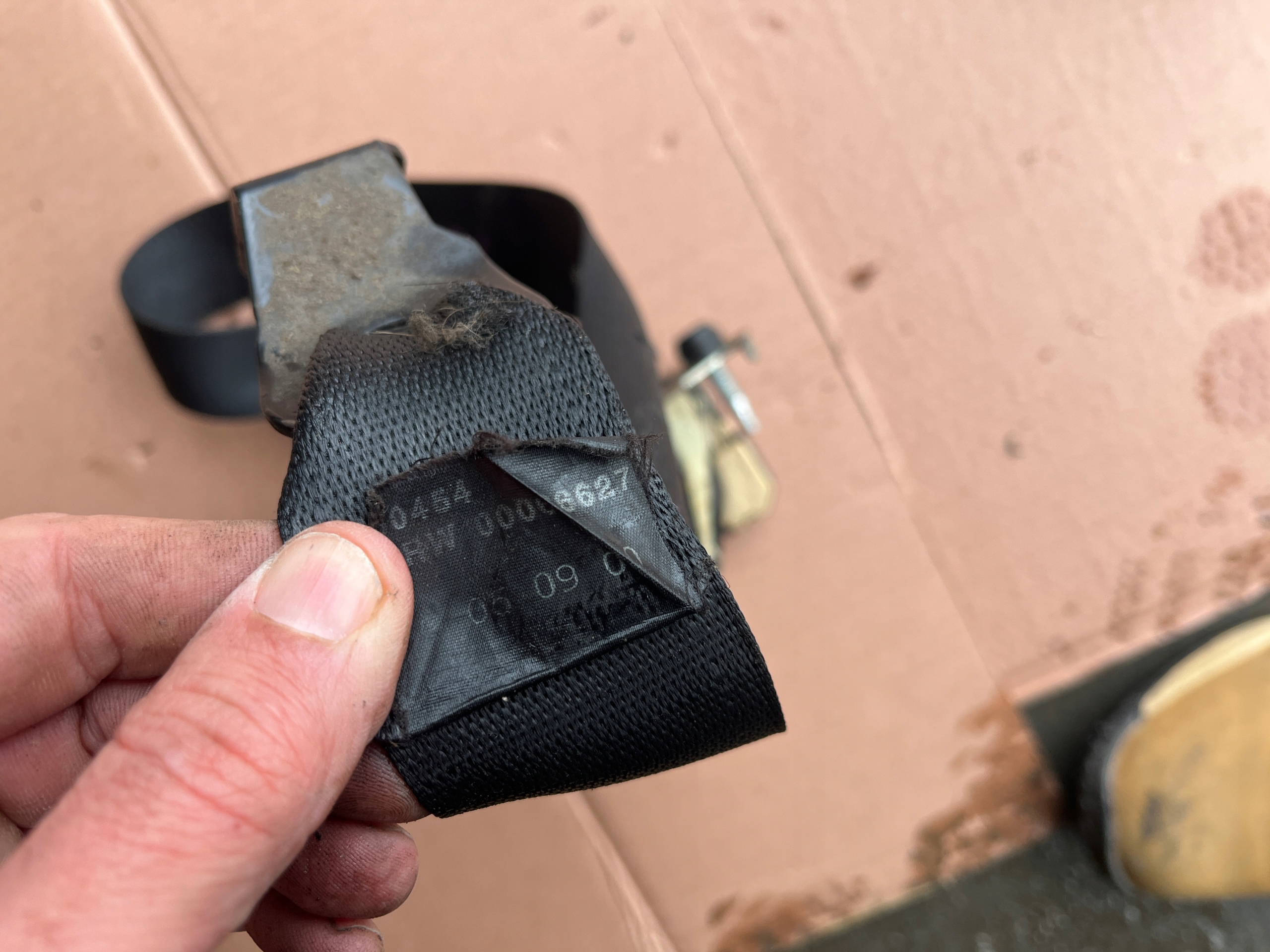 Vasen etuturvavyö Opel Zafira A 1999-2005 image 3