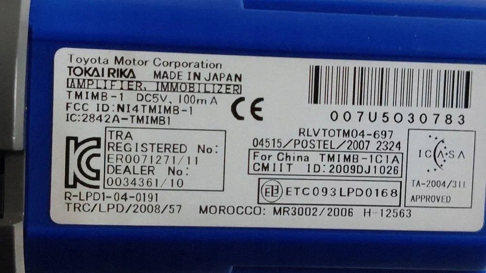 Interruptor Toyota OEM 2009DJ1026 para Prius 2015 image 4