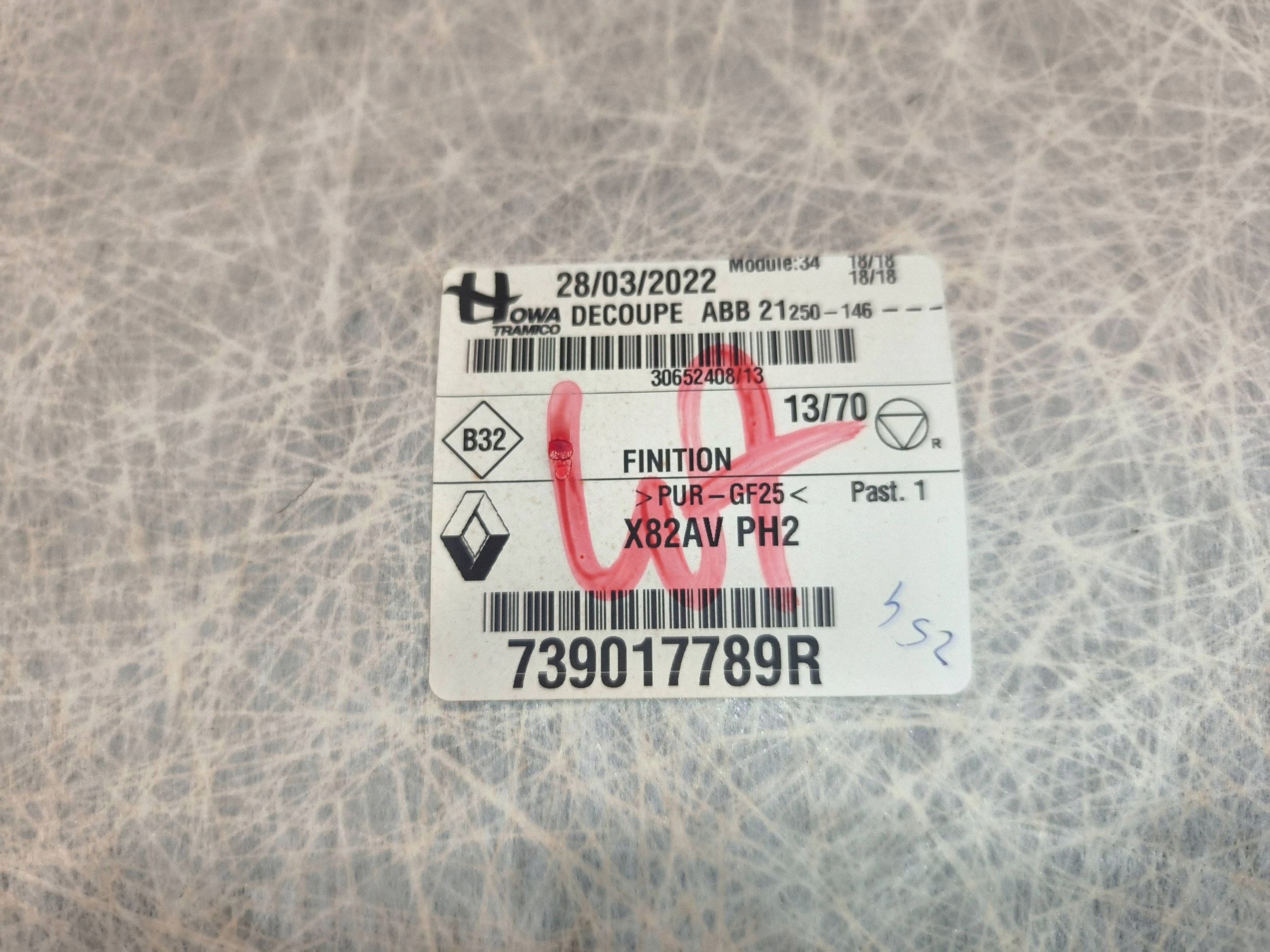 Teto usado OEM 739017789R para Renault Trafic III image 5