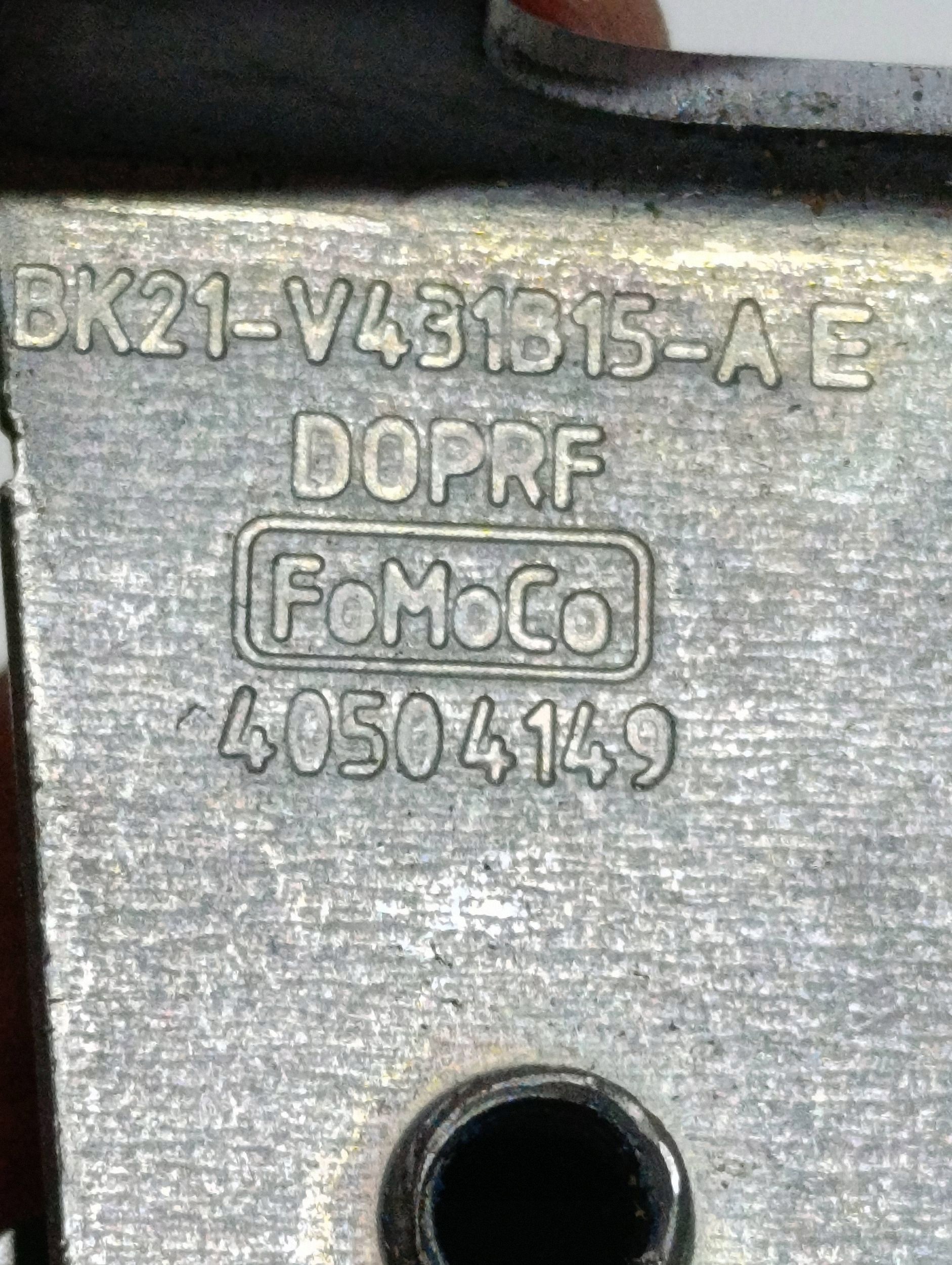 Manilla interior derecha trasera Ford OE OEM 40504149 image 4