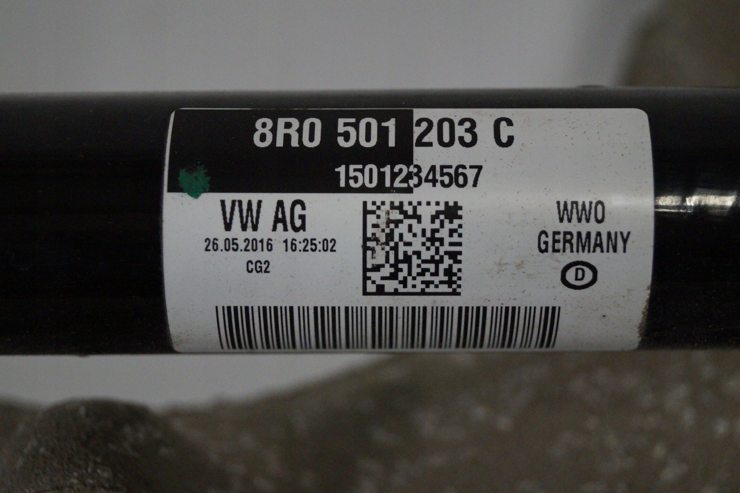 Linker Hinterer Querlenker-Satz OEM 4H0505431D Audi A8 image 3
